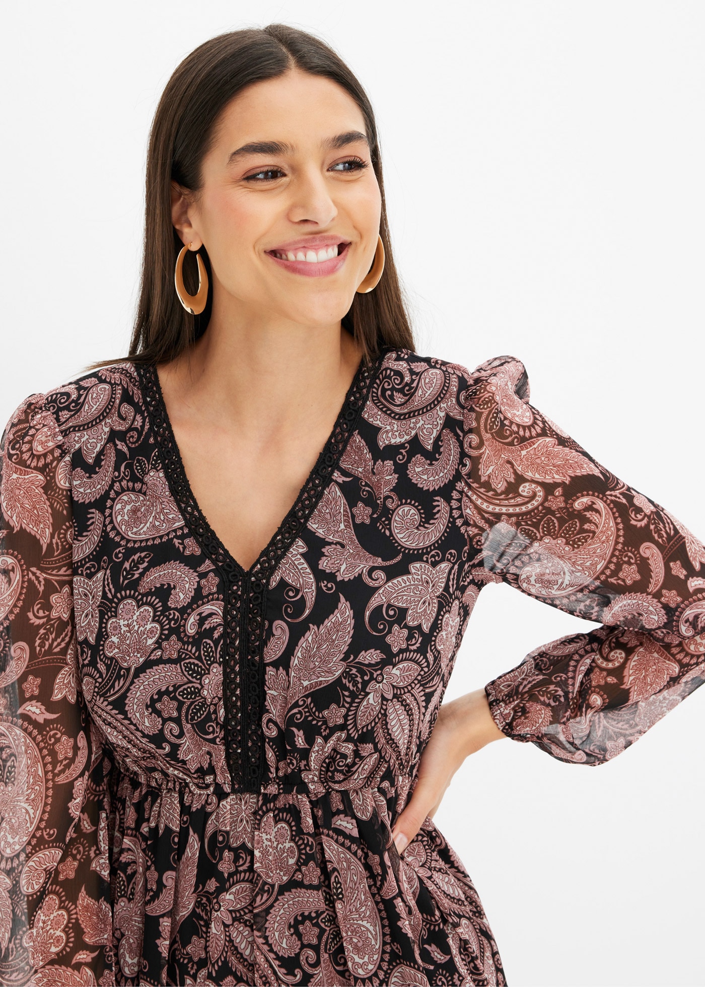 bonprix Maxikleid »Maxikleid« Maxikleid