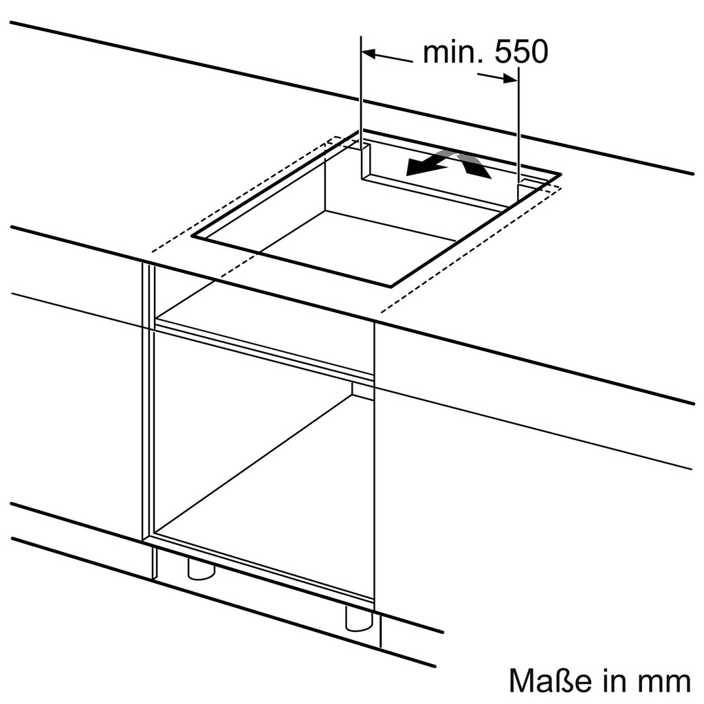 SIEMENS Backofen-Set »EQ112DA1ZM«, HB113FBS1, mit Teleskopauszug nachrüstbar