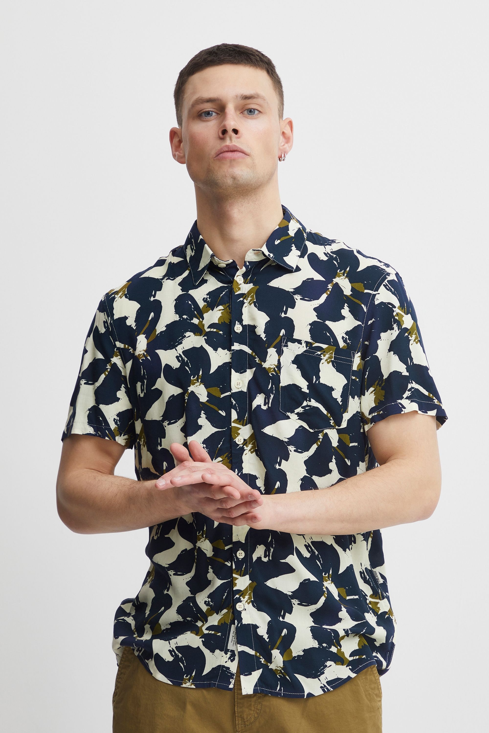Blend Kurzarmshirt »Kurzarmhemd BHShirt«