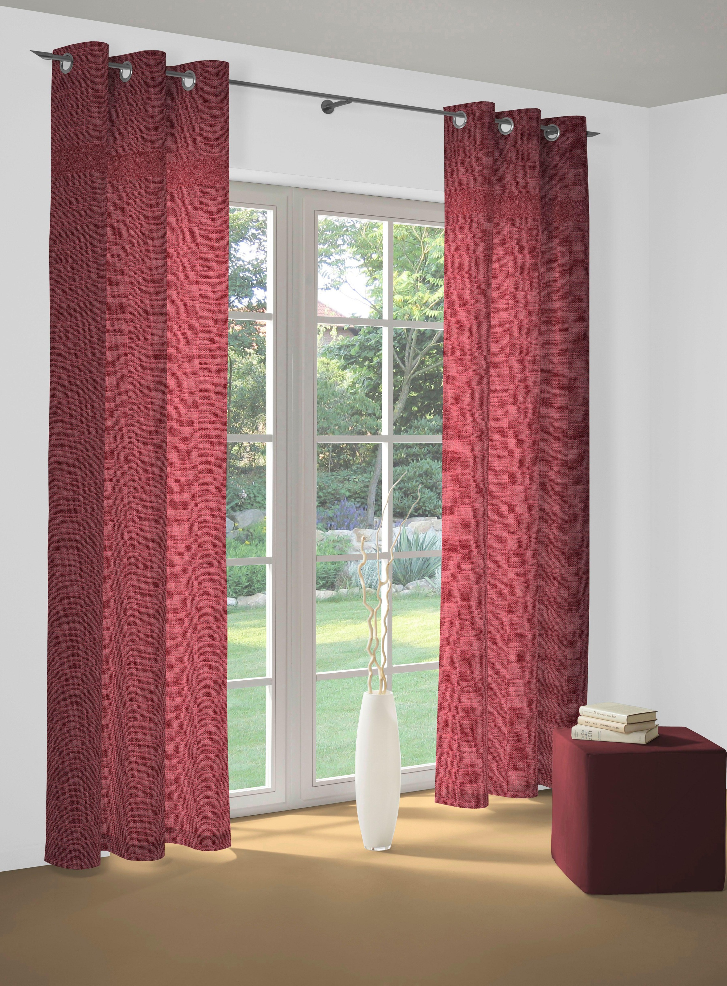 Wirth Vorhang »Wiessee« Ösen 1 Stk. tlg.