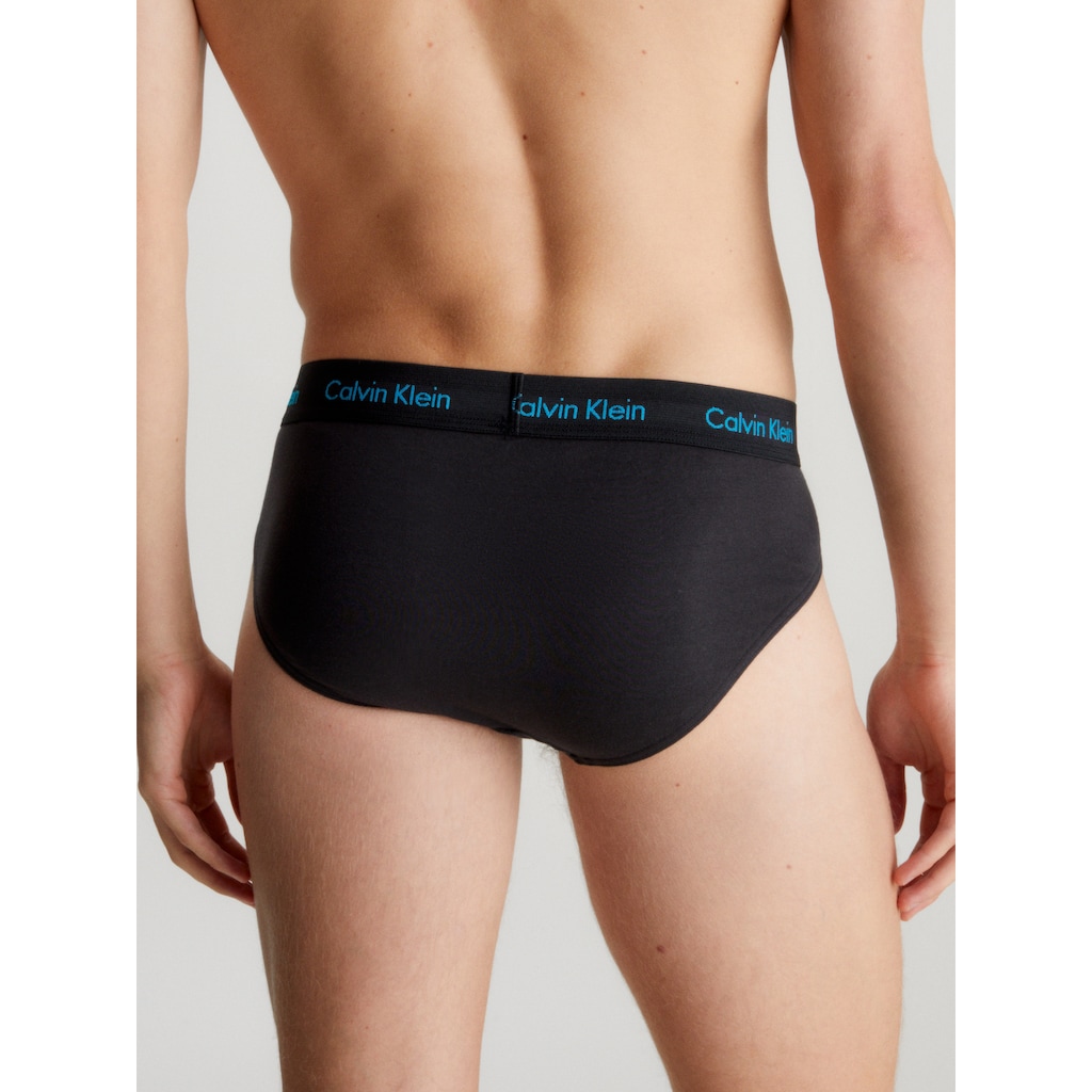 Calvin Klein Underwear Hipster »HIP BRIEF 3PK«, (Packung, 3 St., 3er-Pack), mit Logo-Elastikbund
