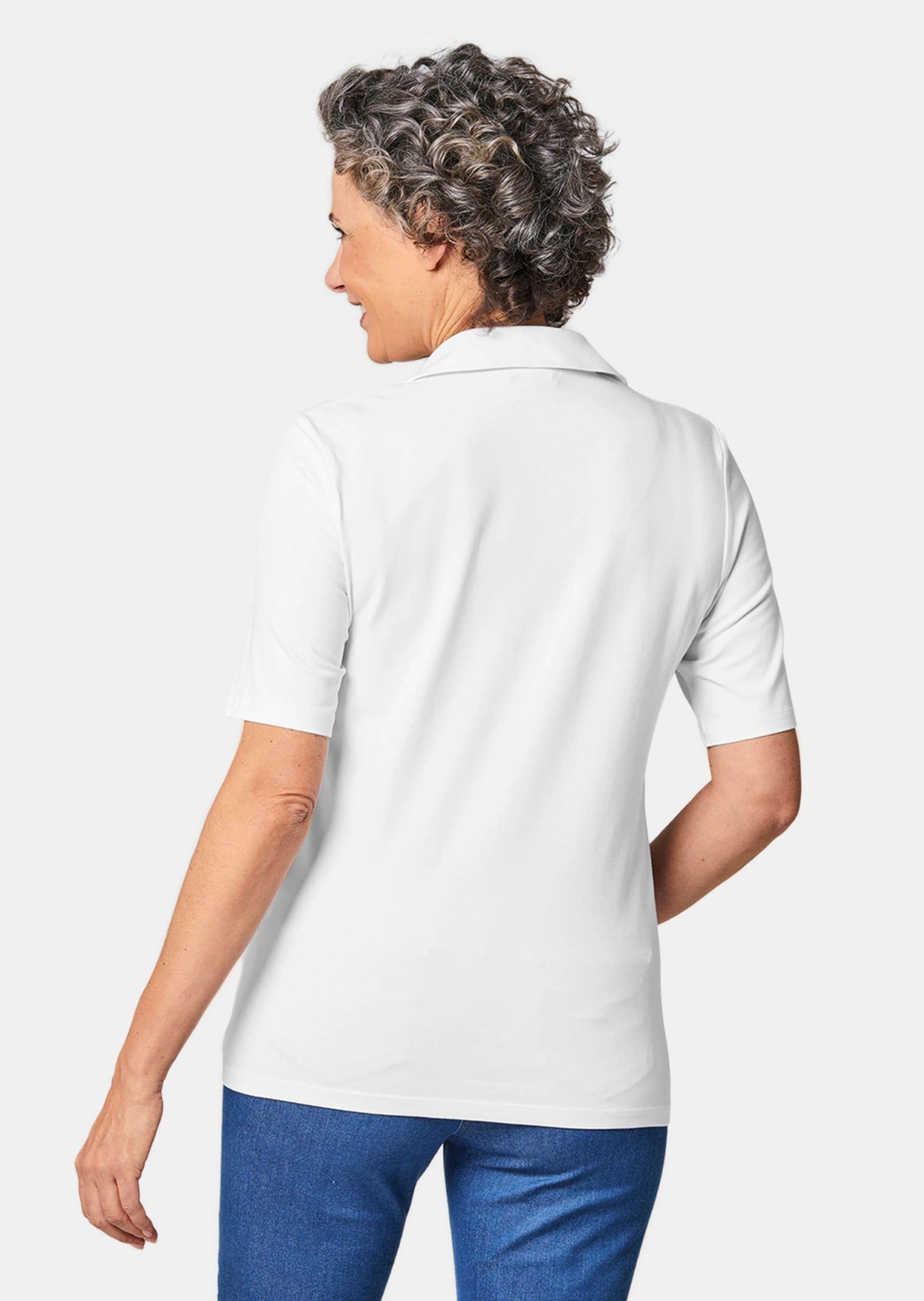 GOLDNER Poloshirt »Stretchbequemes Poloshirt«