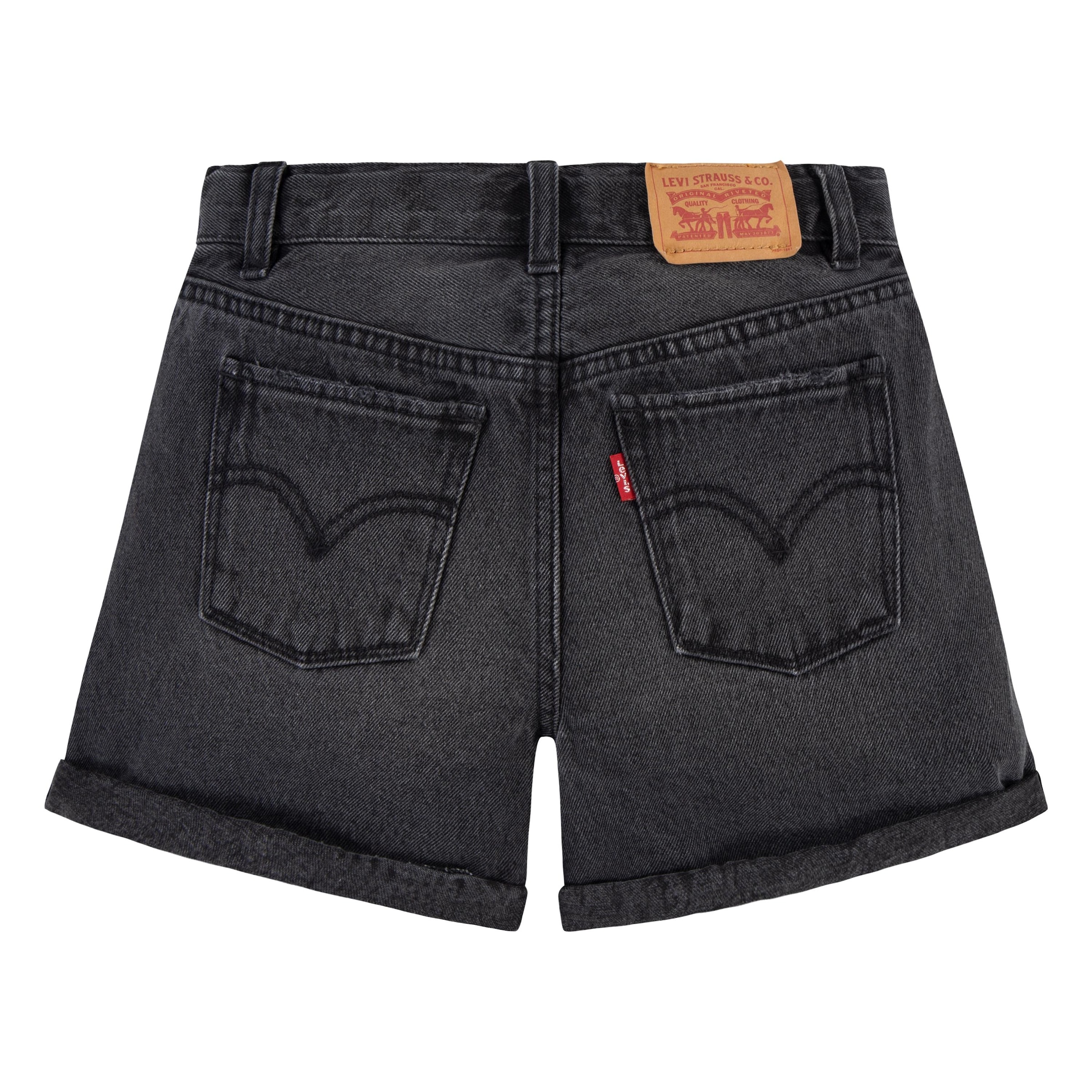 Levi's® Kids Jeansshorts »LVG MINI MOM SHORT W/ ROLL CUF«, for GIRLS