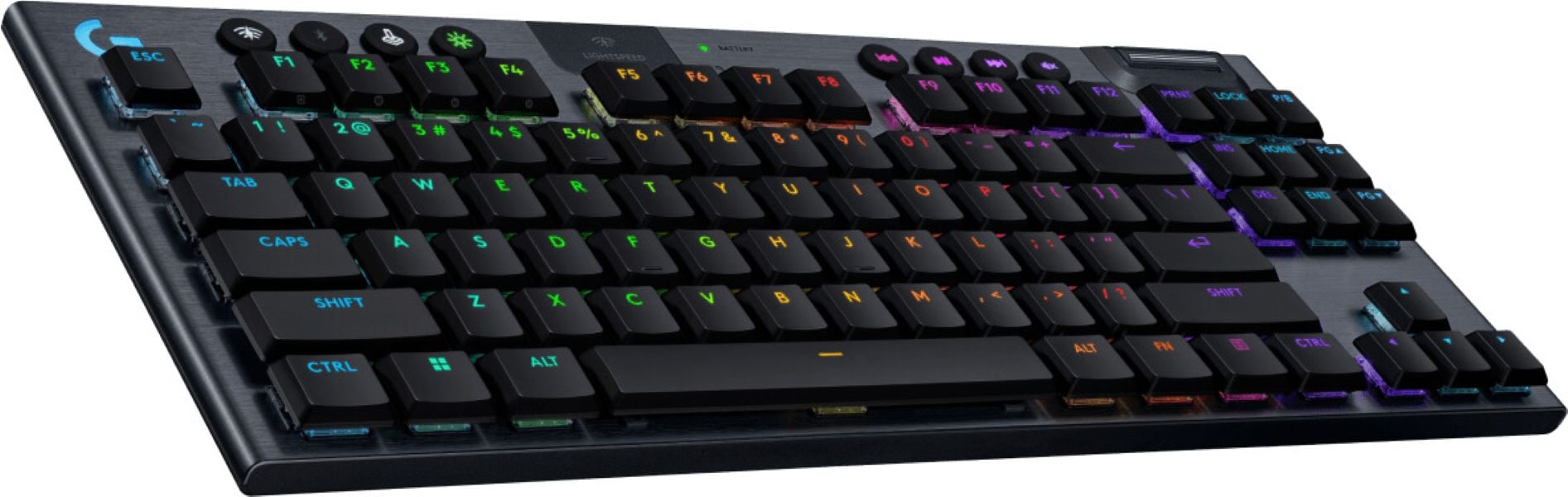 Logitech G Gaming-Tastatur »G915 X LIGHTSPEED TKL Wireless Gaming Keyboard - BLACK - FRA«