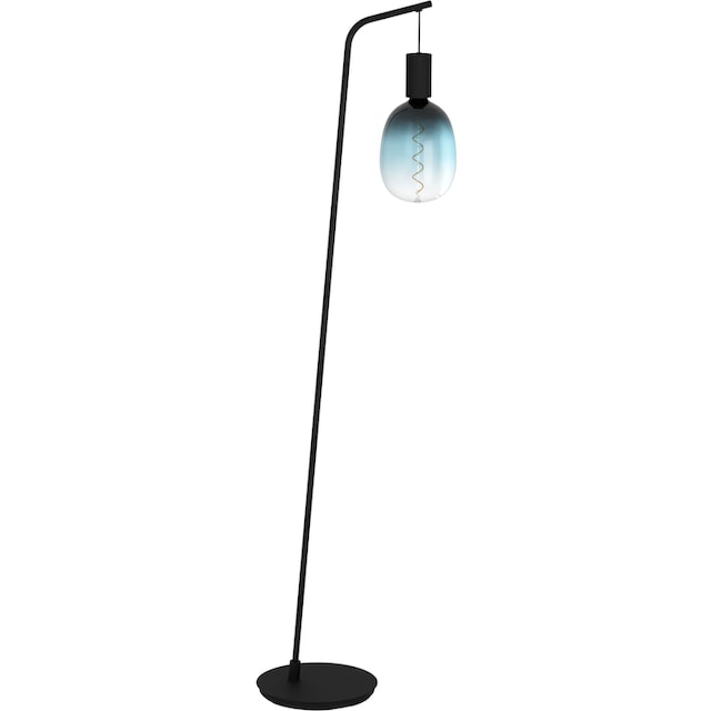 EGLO Stehlampe »CRANLEY«, Stehleuchte in schwarz aus Stahl - exkl. E27 -  1X40W online bei OTTO