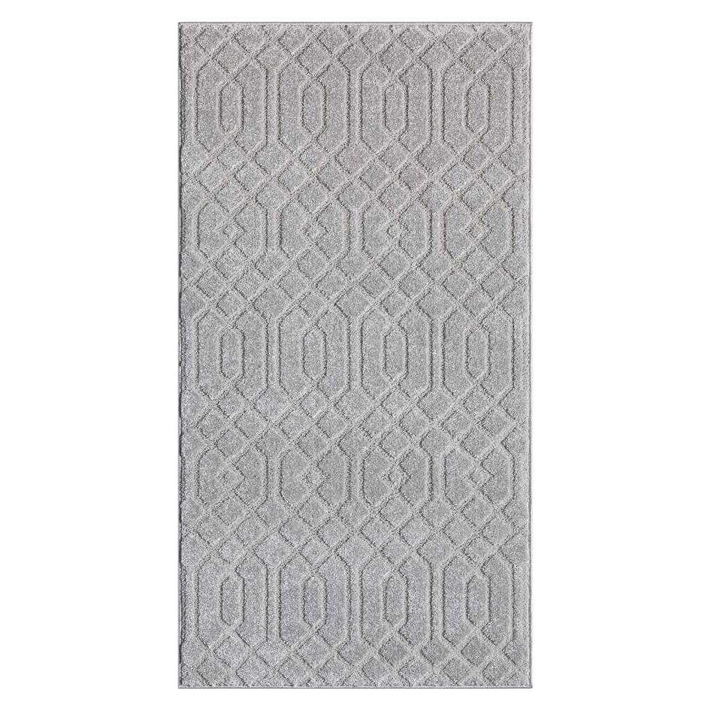 Carpet City Teppich »FLAIR138« rechteckig 11 mm Höhe Kurzflor-Teppich, Skandi-Stil, Wohnzimmer