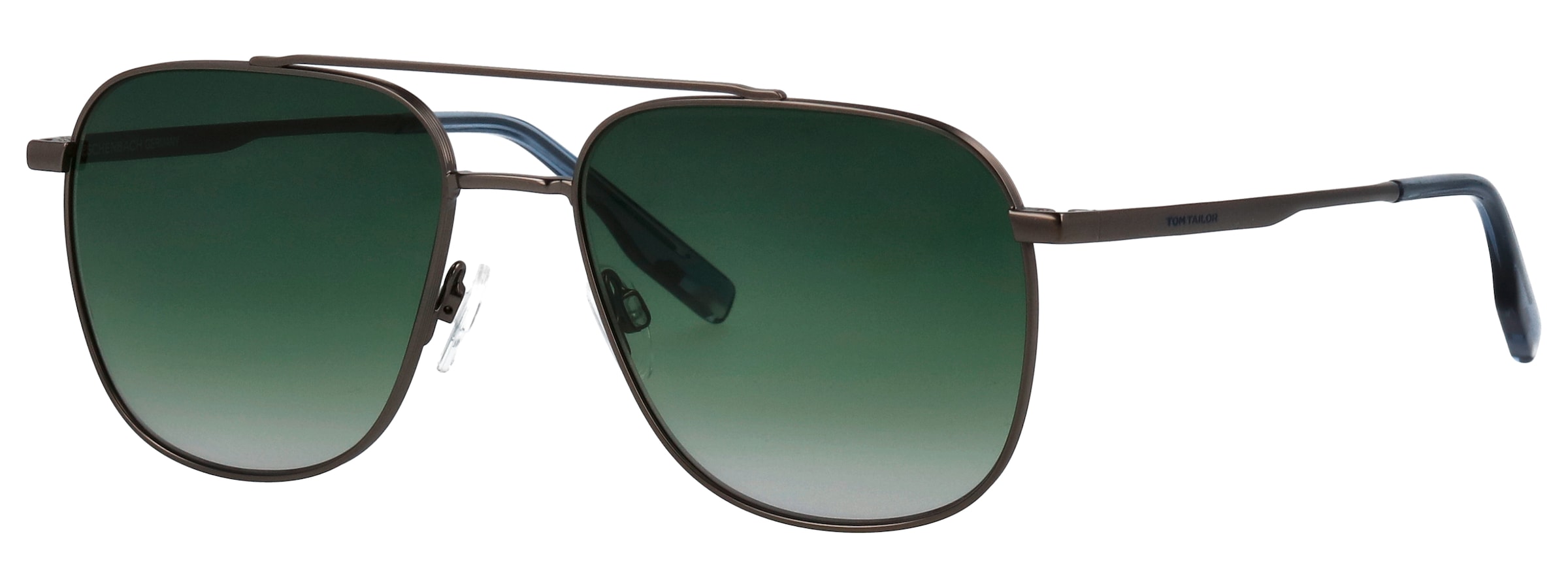 TOM TAILOR Sonnenbrille »Modell 675004« Form Pilot, Logoschriftzug auf Bügel, Metallfassung