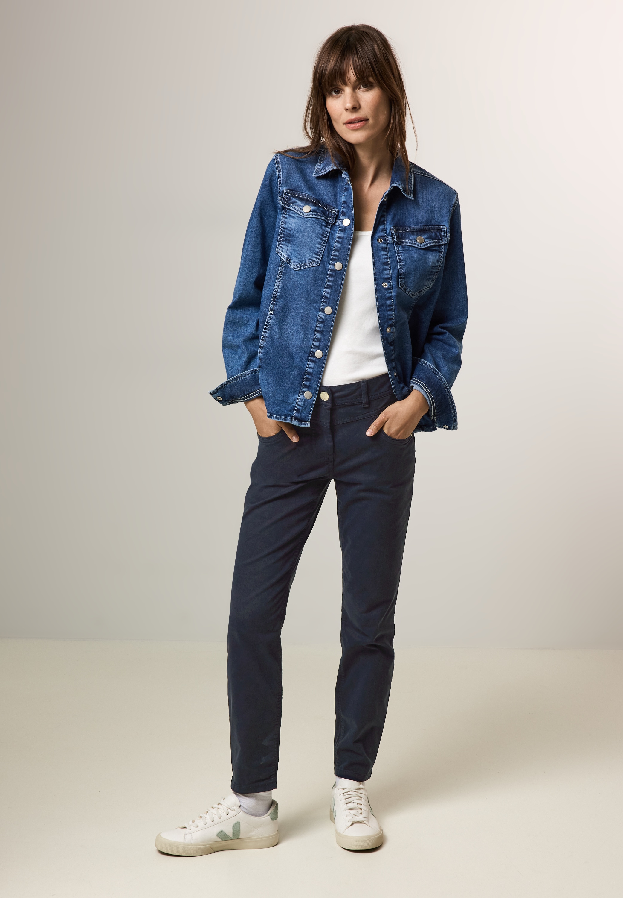 Cecil Stretch-Hose »Style Vicky«, im Five-Pocket Style