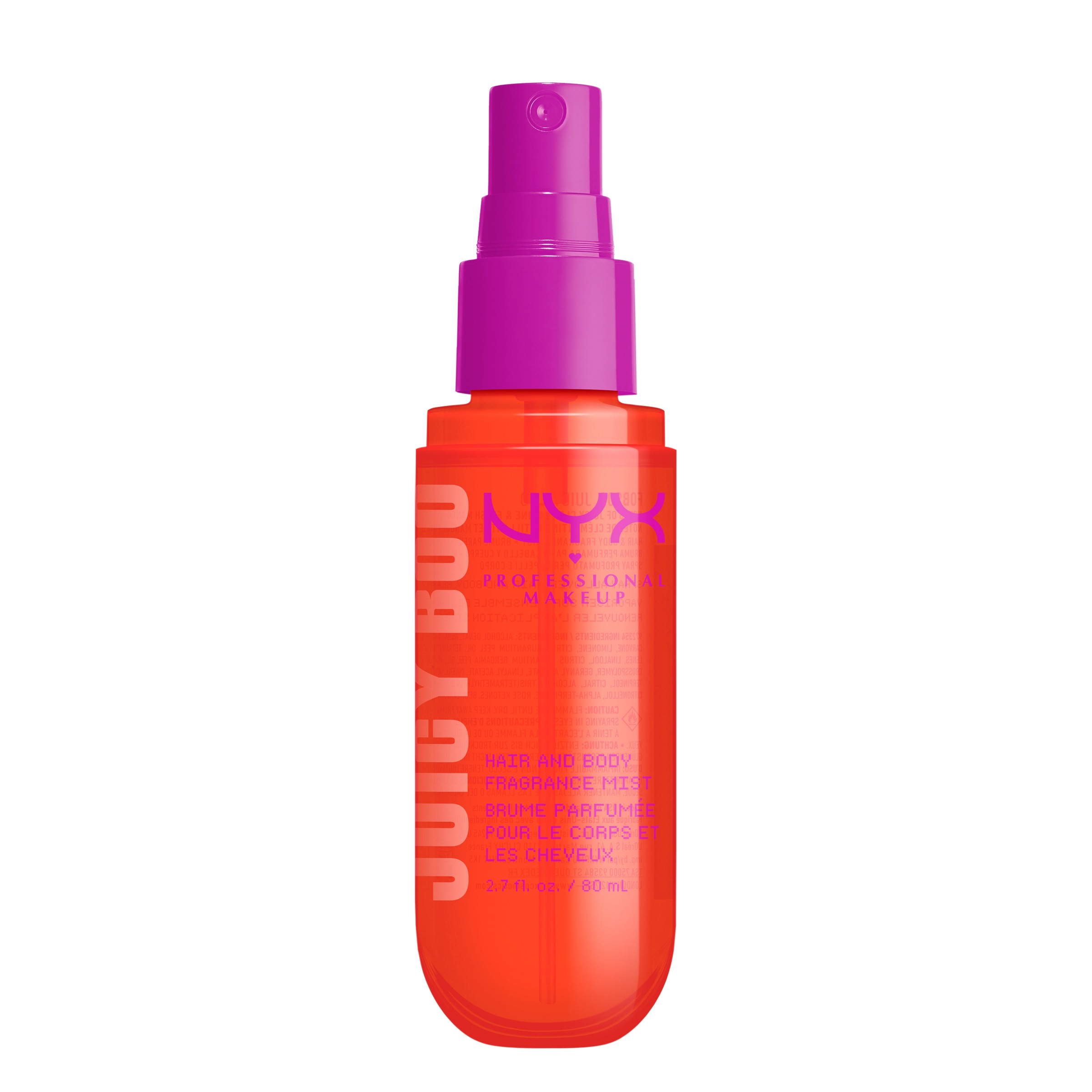 NYX PROFESSIONAL MAKEUP Bodyspray »JUICY BOO HAIR & BODY MSIT« duftet nach Clementine & Mango