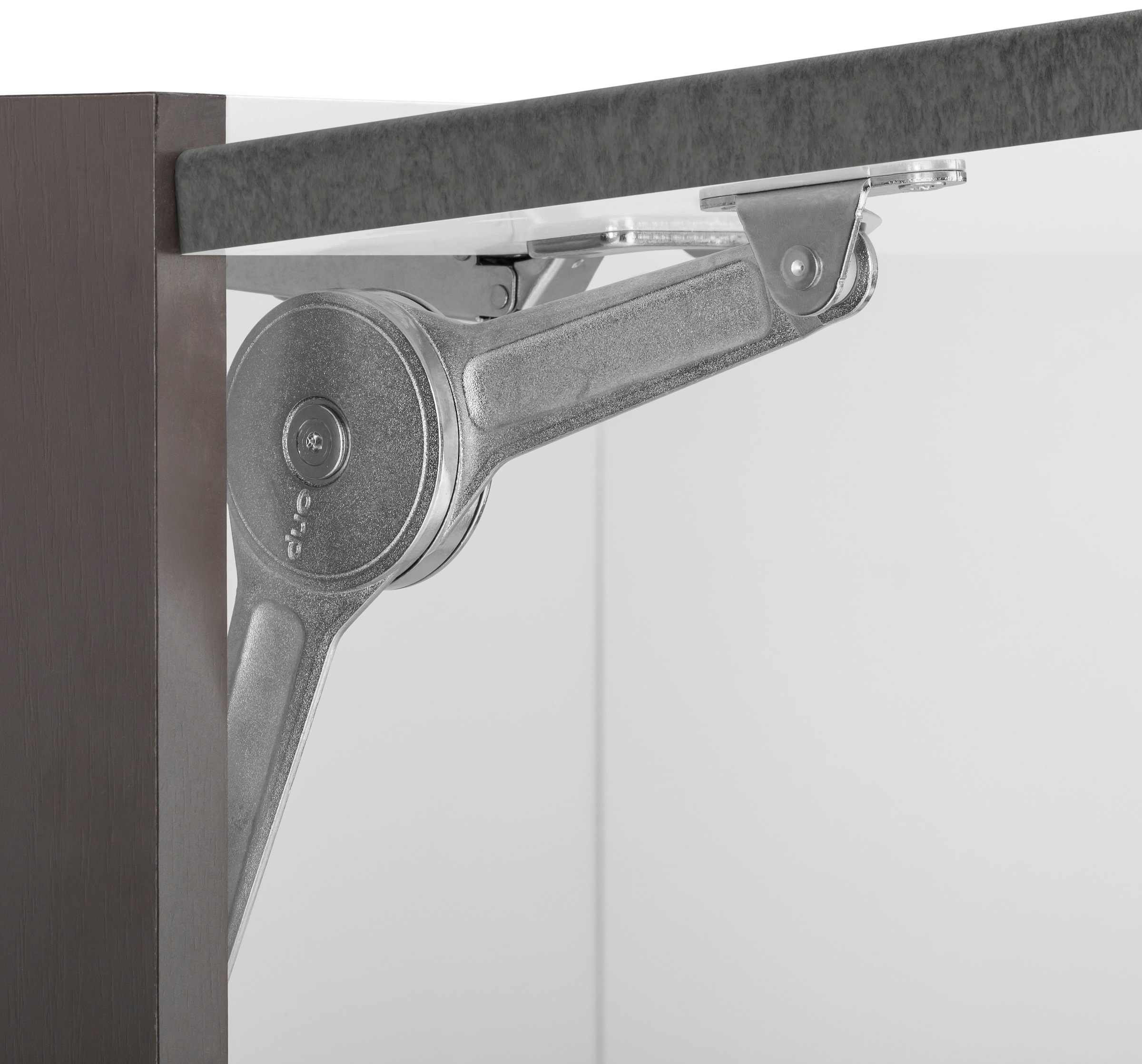 KOCHSTATION Klapphängeschrank »KS-Tulsa«, 50 cm breit, mit 1 Klappe, schwarzer Metallgriff, MDF Front