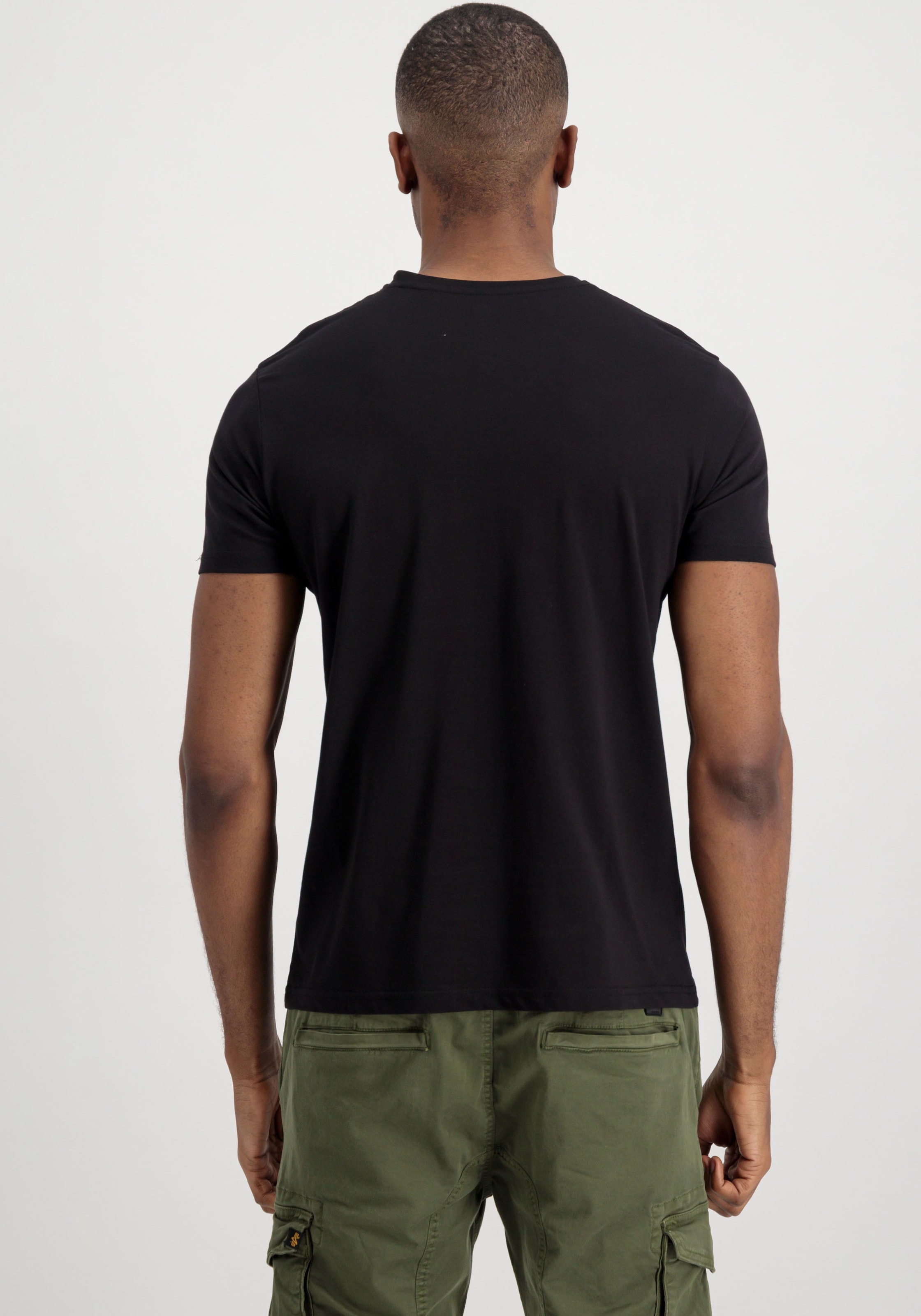 Alpha Industries Rundhalsshirt »Basic T 2 Pack«, (Set, 2 tlg.)