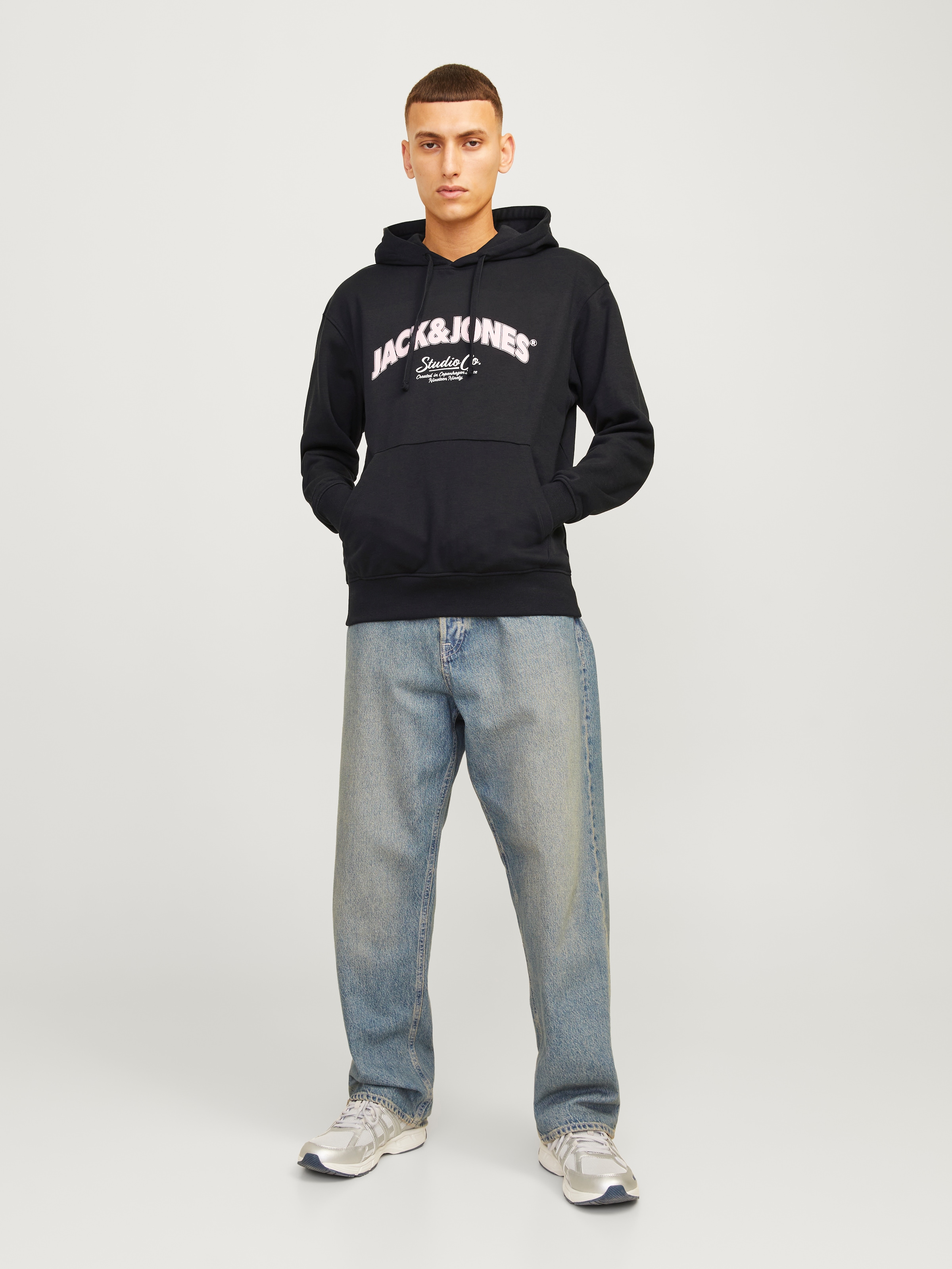 Jack & Jones Kapuzensweatshirt »JORBRONX ARCH BIG SWEAT HOOD«
