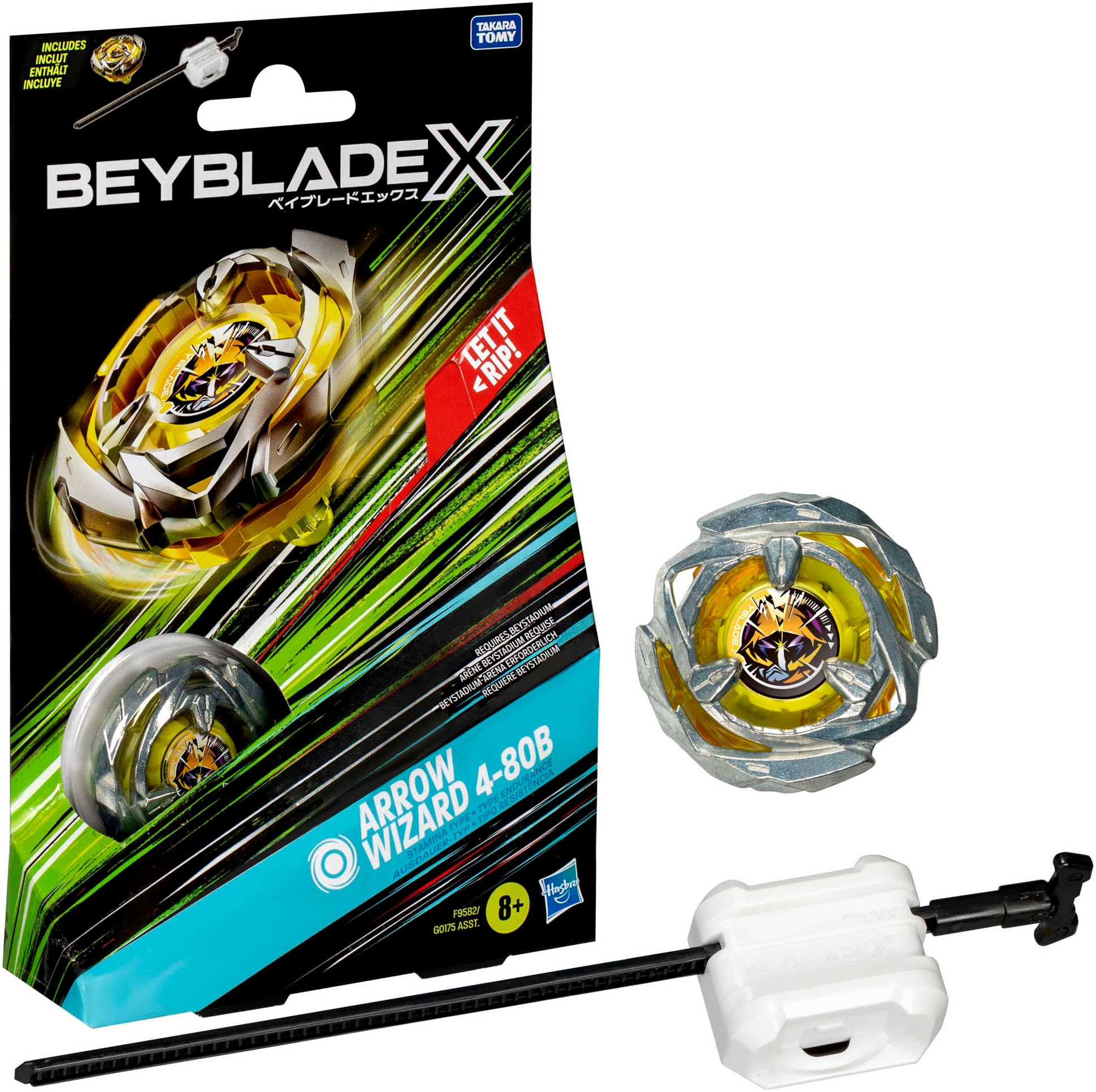 Speed-Kreisel »Beyblade X Arrow Wizard 4-80B Starter Pack«