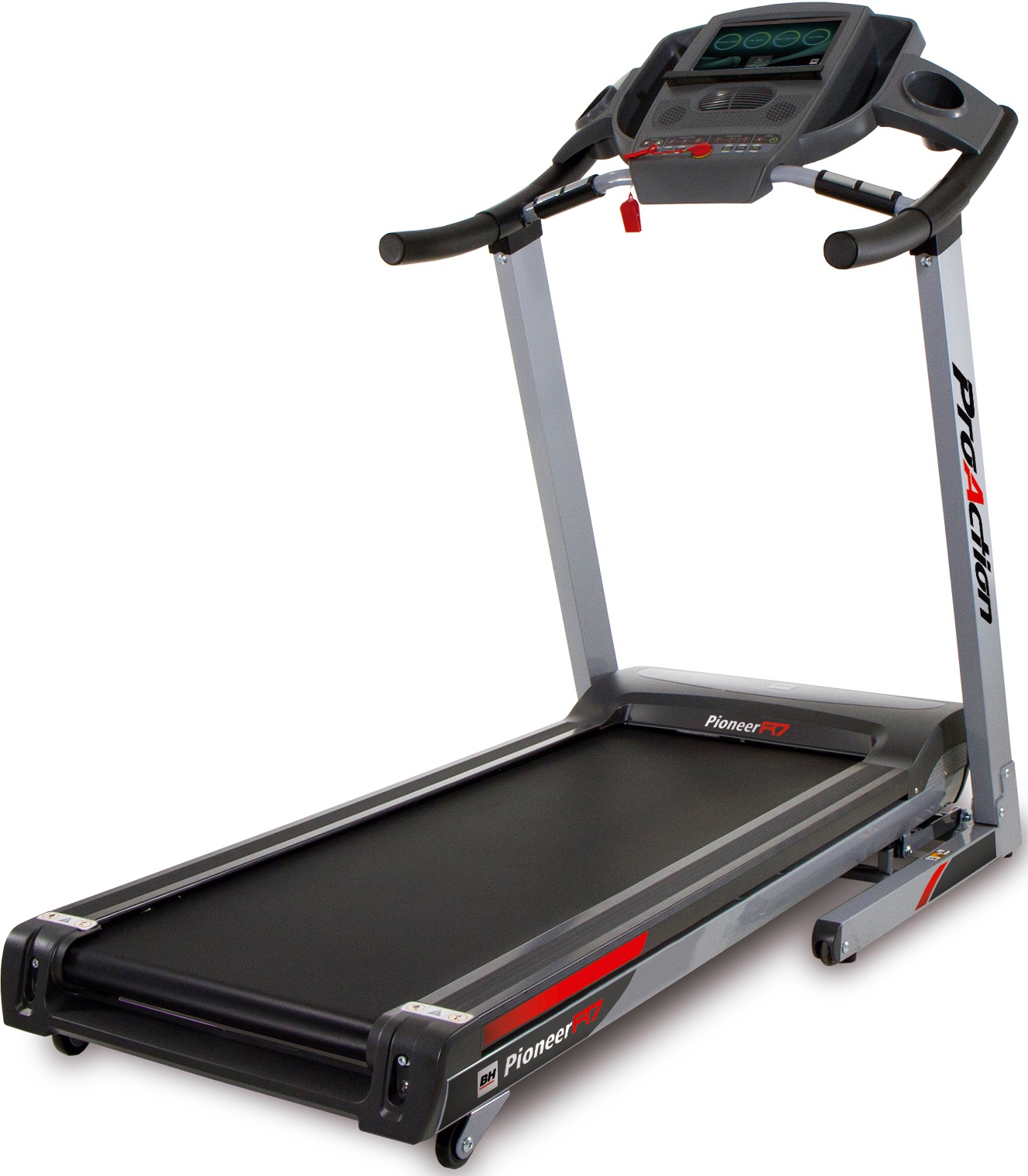 Bh Fitness Laufband »Pioneer R7 TFT G6586TFT« bis max. 20 km/h, klappbar in rot