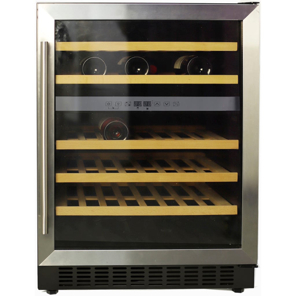 Hanseatic Weinkühlschrank »HWC46GCIA«, für 46 Standardflaschen á 075l, mit 5 Flaschenborden