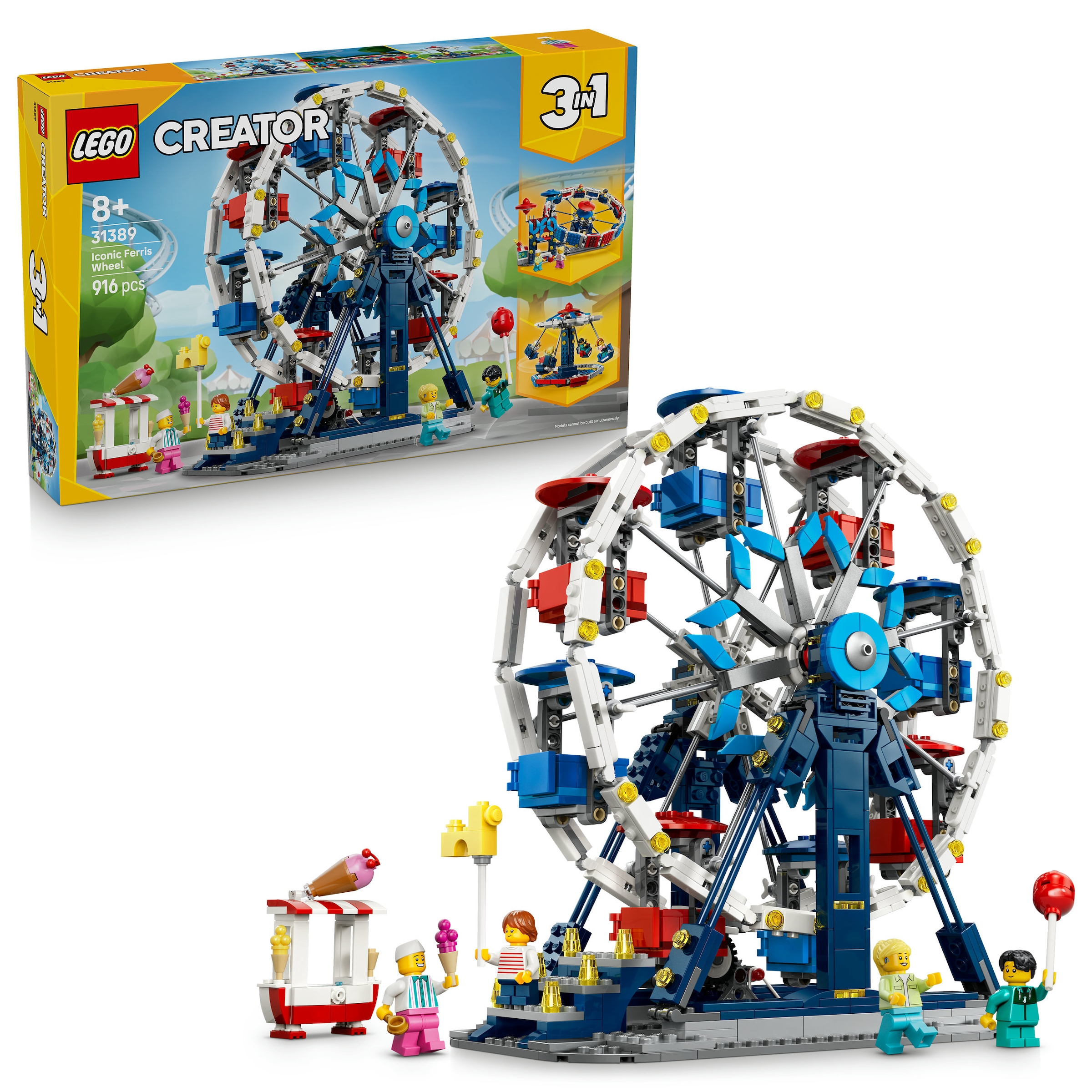 LEGO® Konstruktionsspielsteine »Legendäres Riesenrad (31389), LEGO Creator« Made in Europe