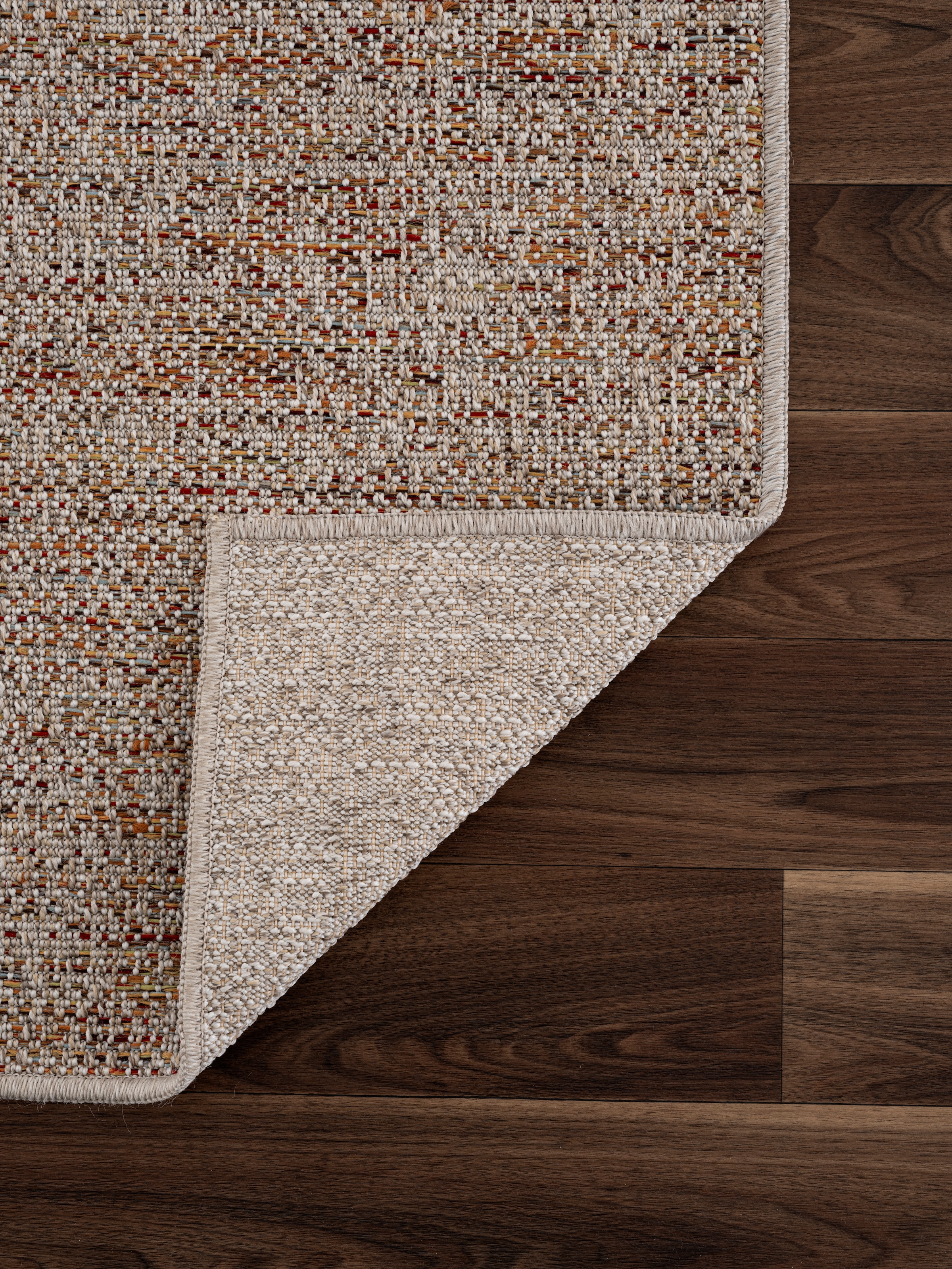 OTTO home Teppich »Lennor, In- und Outdoor geeignet, Balkon, Camping« rechteckig 8 mm Höhe Wetterfest & UV-beständig, meliert, Esszimmer, Wohnzimmer