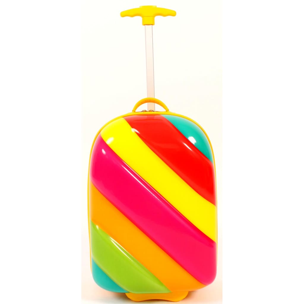 CHIC2000 Kinderkoffer »Bouncie, Rainbow candy«, 2 Rollen