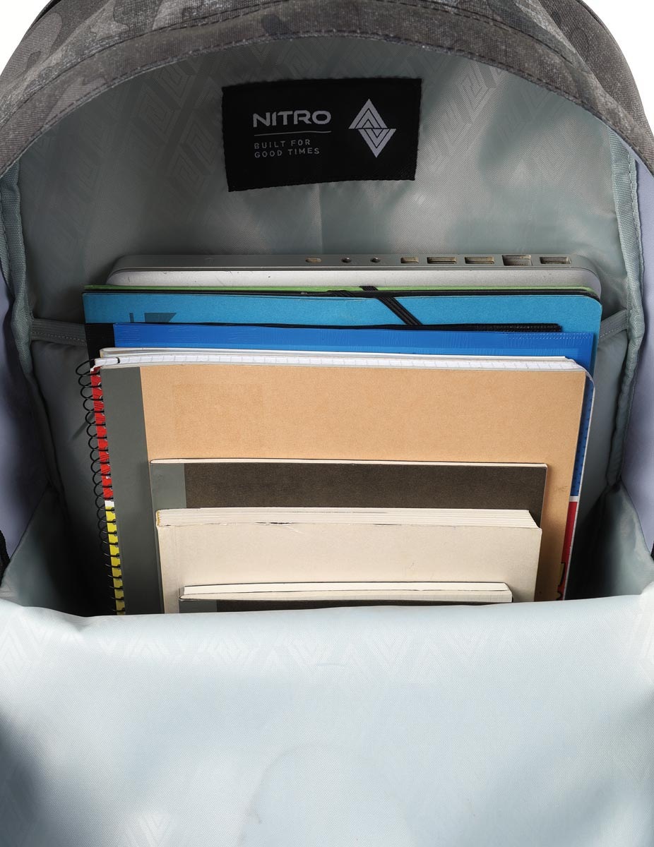 NITRO Freizeitrucksack »Urban plus«, Daypack, Streetpack im Retro-Look, Alltagsrucksack, Schulrucksack