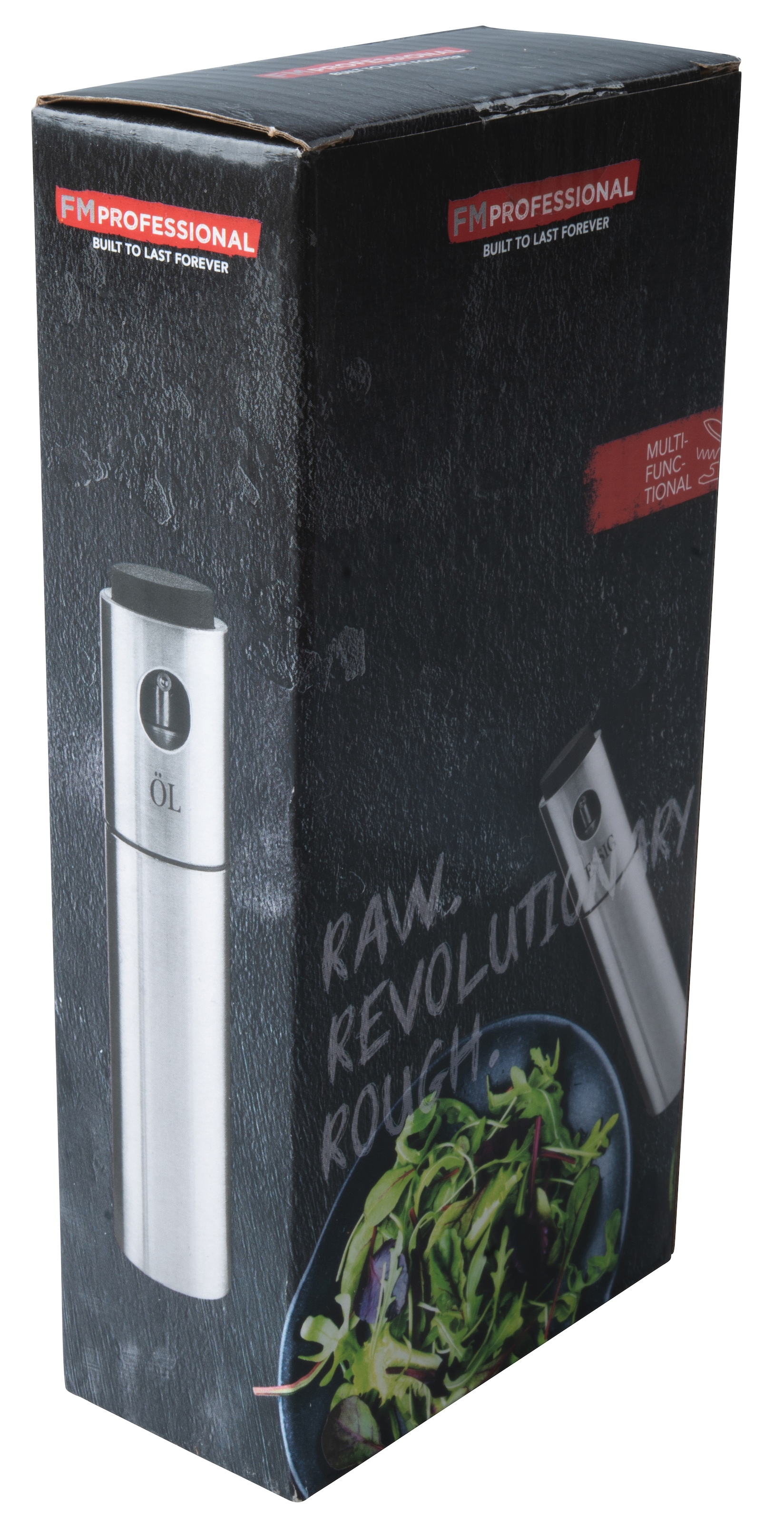 FMprofessional Menage-Set »Essig- & Ölsprüher Set aus Edelstahl« präzise Dosierung für kulinarische Highlights, ideal für Küche & Grill