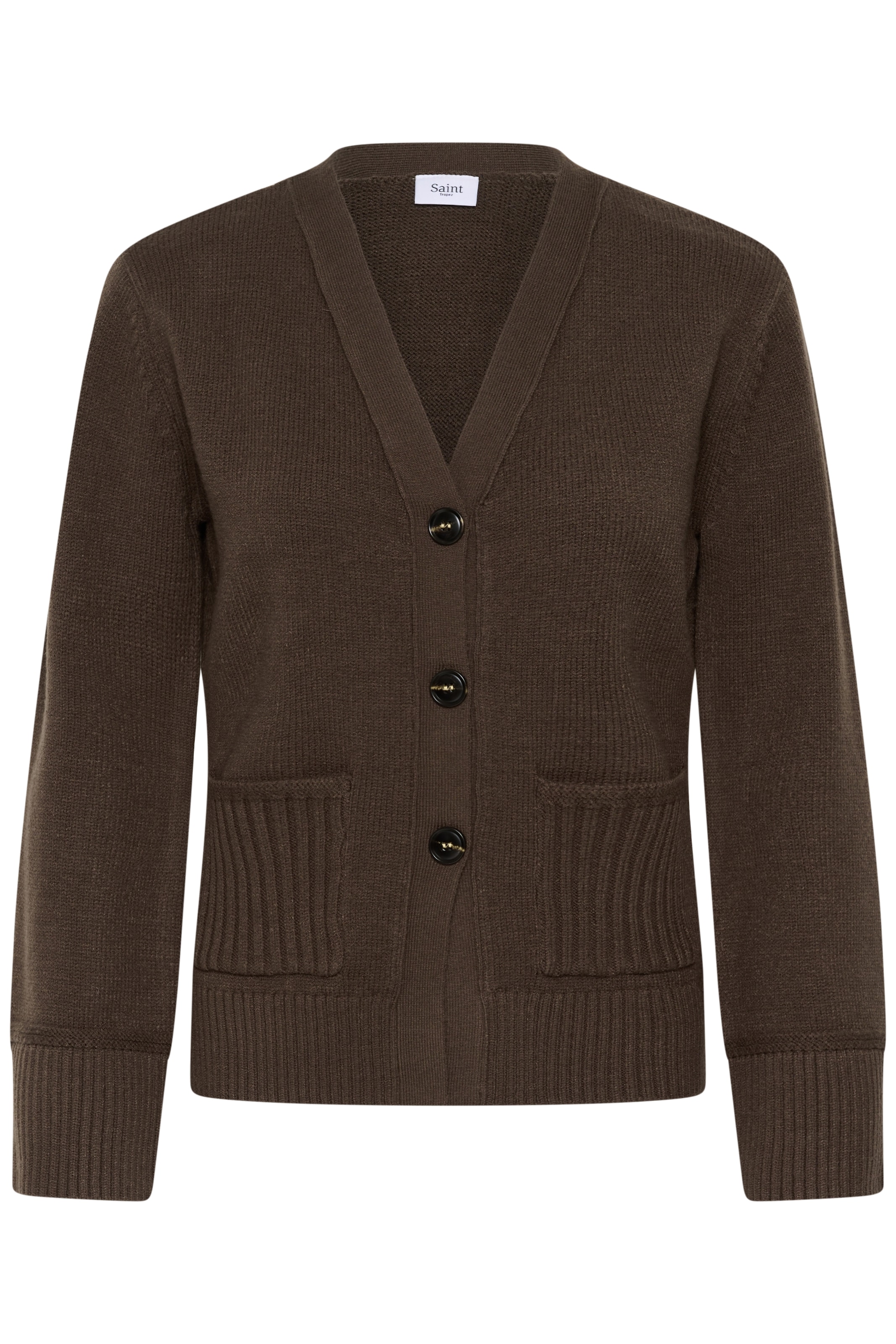 Saint Tropez Strickjacke »TheresaSZ Cardigan« Materialmix, Fitted