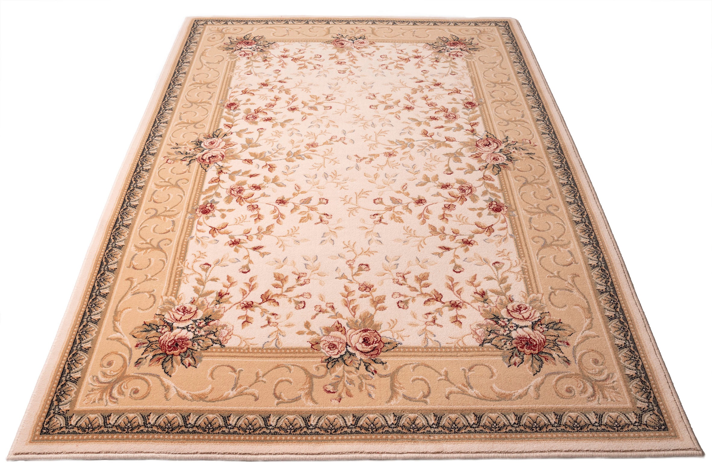 THEKO Wollteppich »Floresti 2637«, rechteckig, 10 mm Höhe, reine Wolle, Wohnzimmer