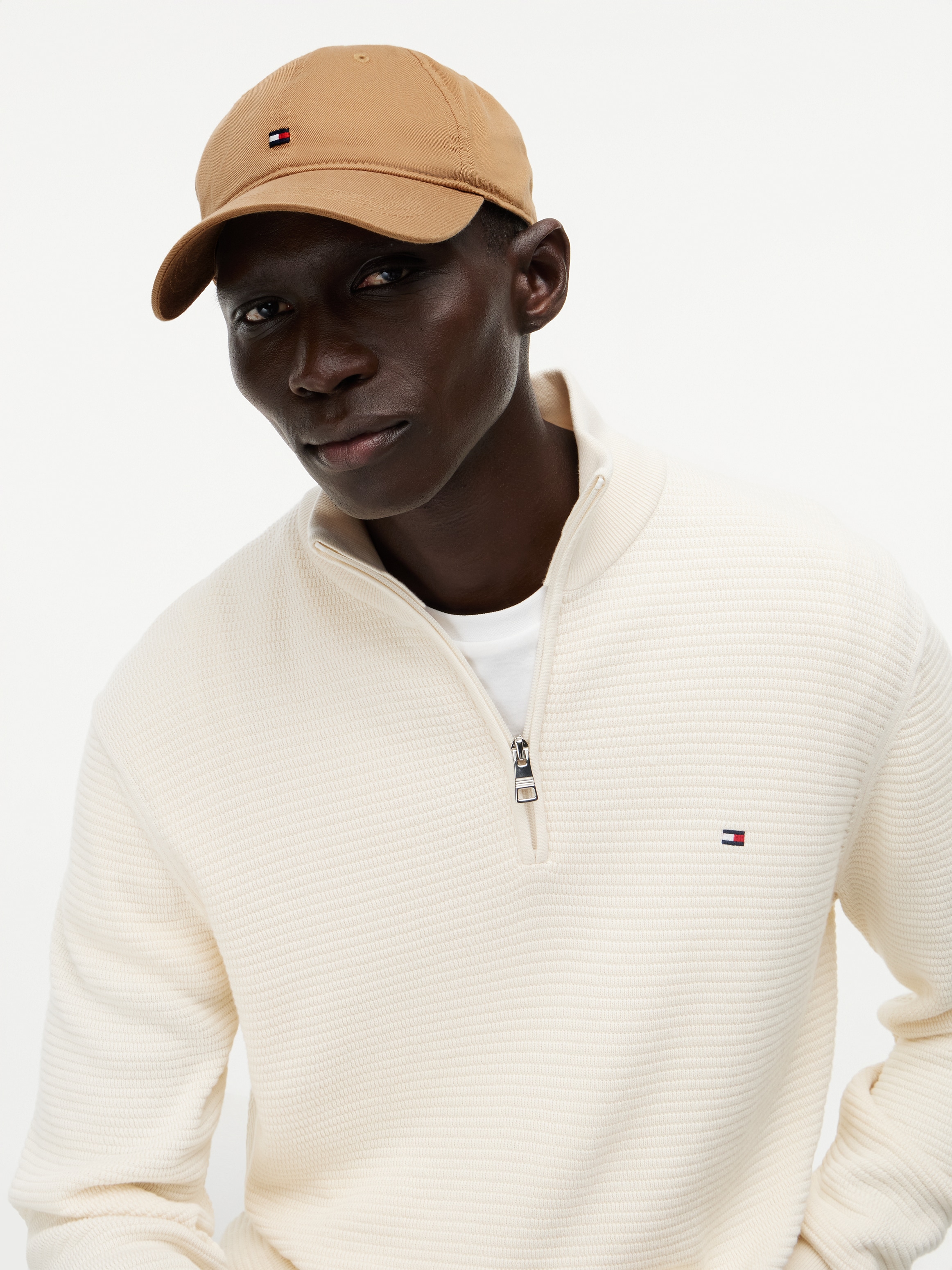Tommy Hilfiger Baseball Cap »FLAG SOFT« Regular fit mit festem Schirm
