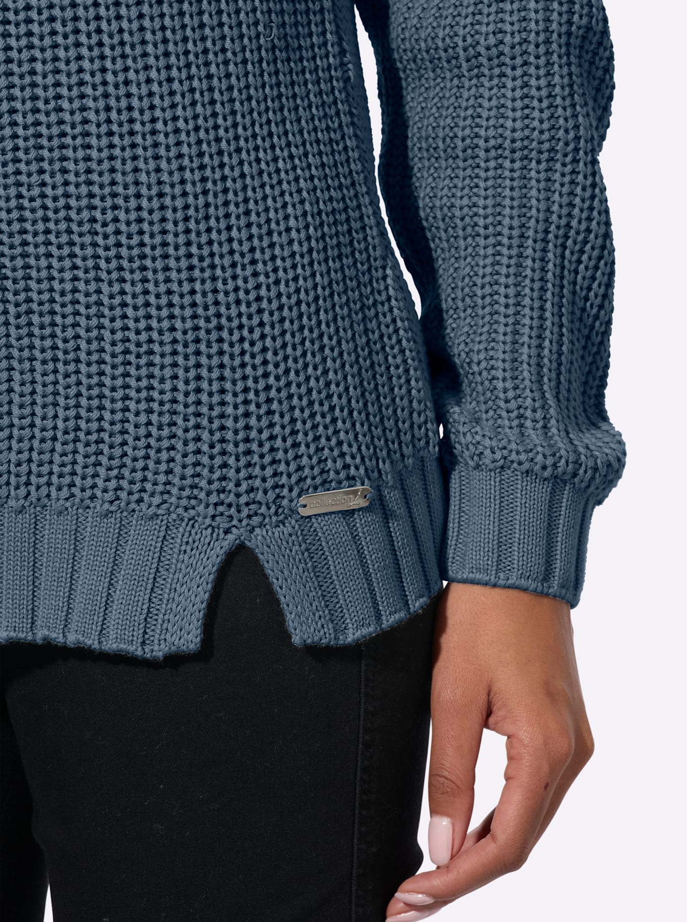 Casual Looks Stehkragenpullover »Stehkragen-Pullover«