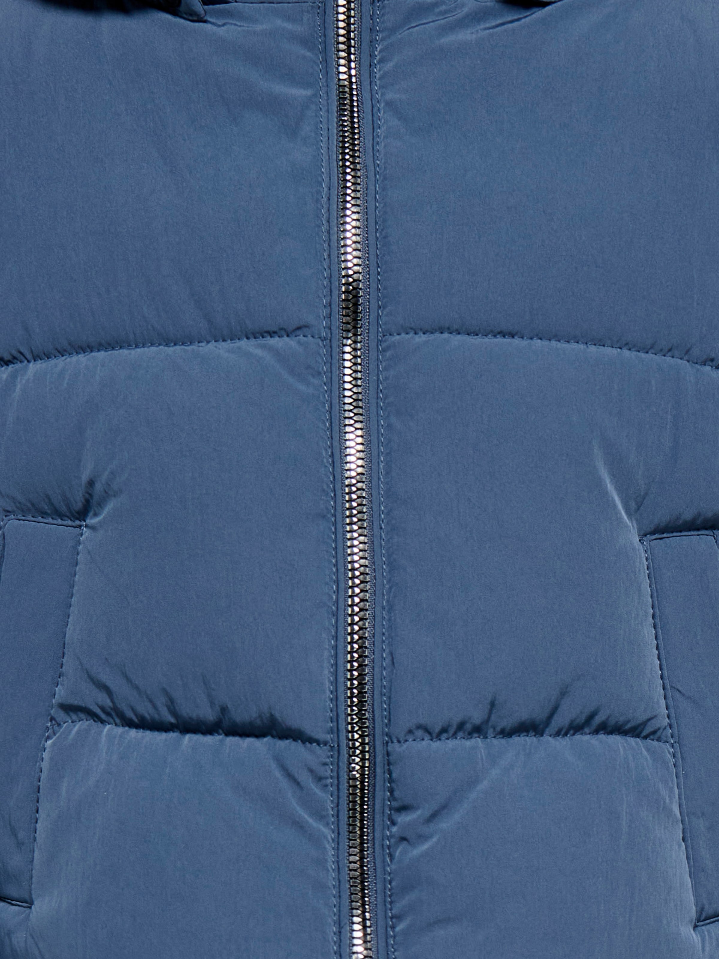 KIDS ONLY Steppjacke »KMGDOLLY LIFE SHORT PUF JACKET OTW NOOS« mit Kapuze Materialmix