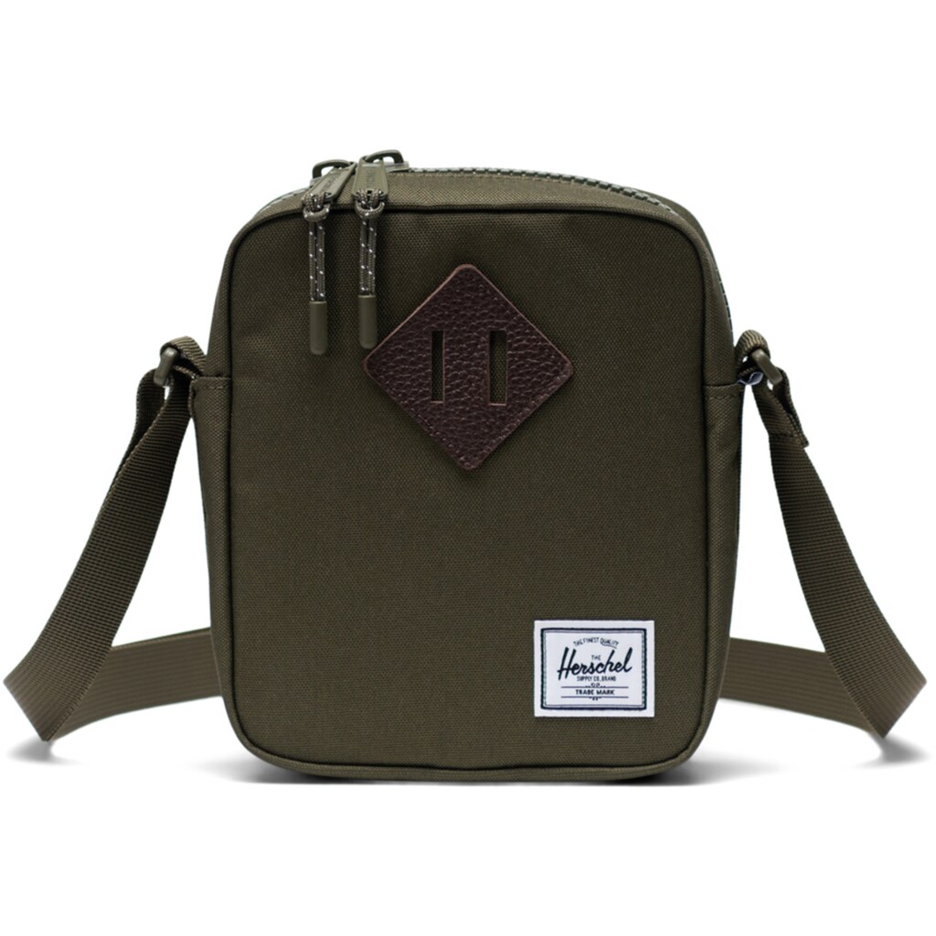 Herschel Umhängetasche »Heritage, Ivy Green/Chicory Coffee«