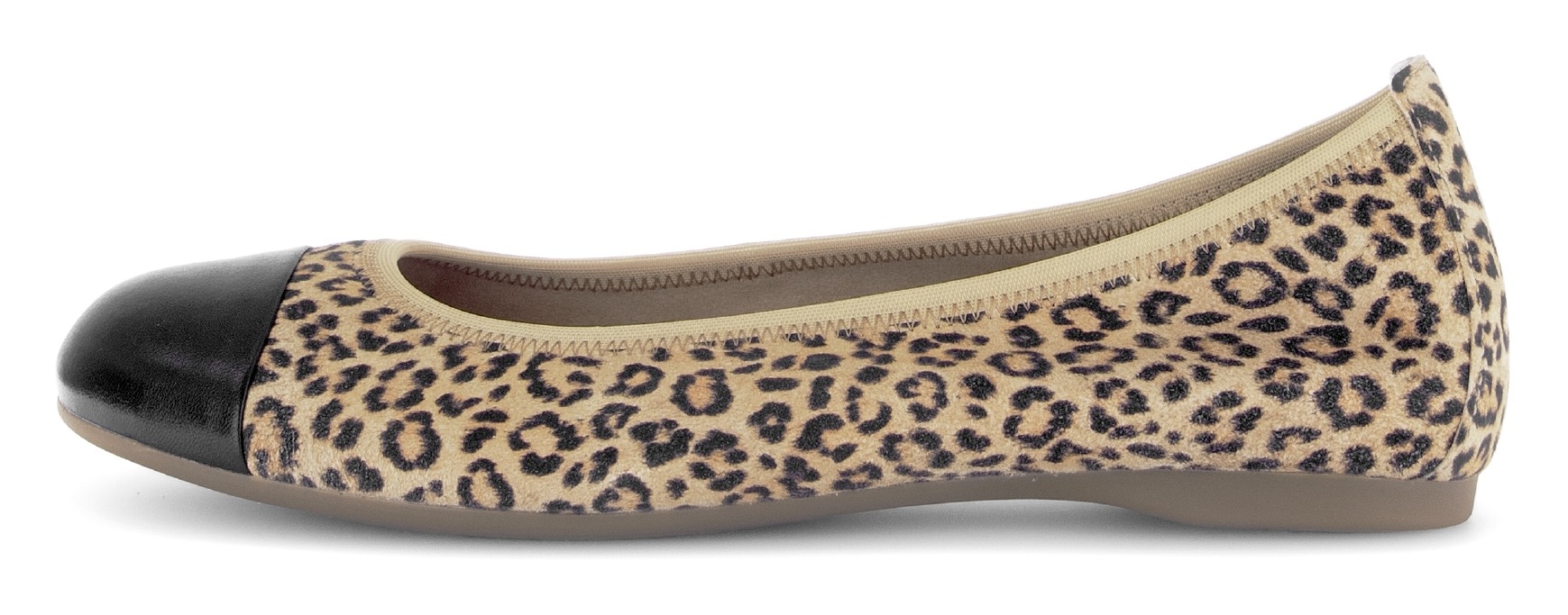 Gabor Ballerina, Blockabsatz, Schlupfschuh, Businesschuh mit Best Fitting-Ausstattung