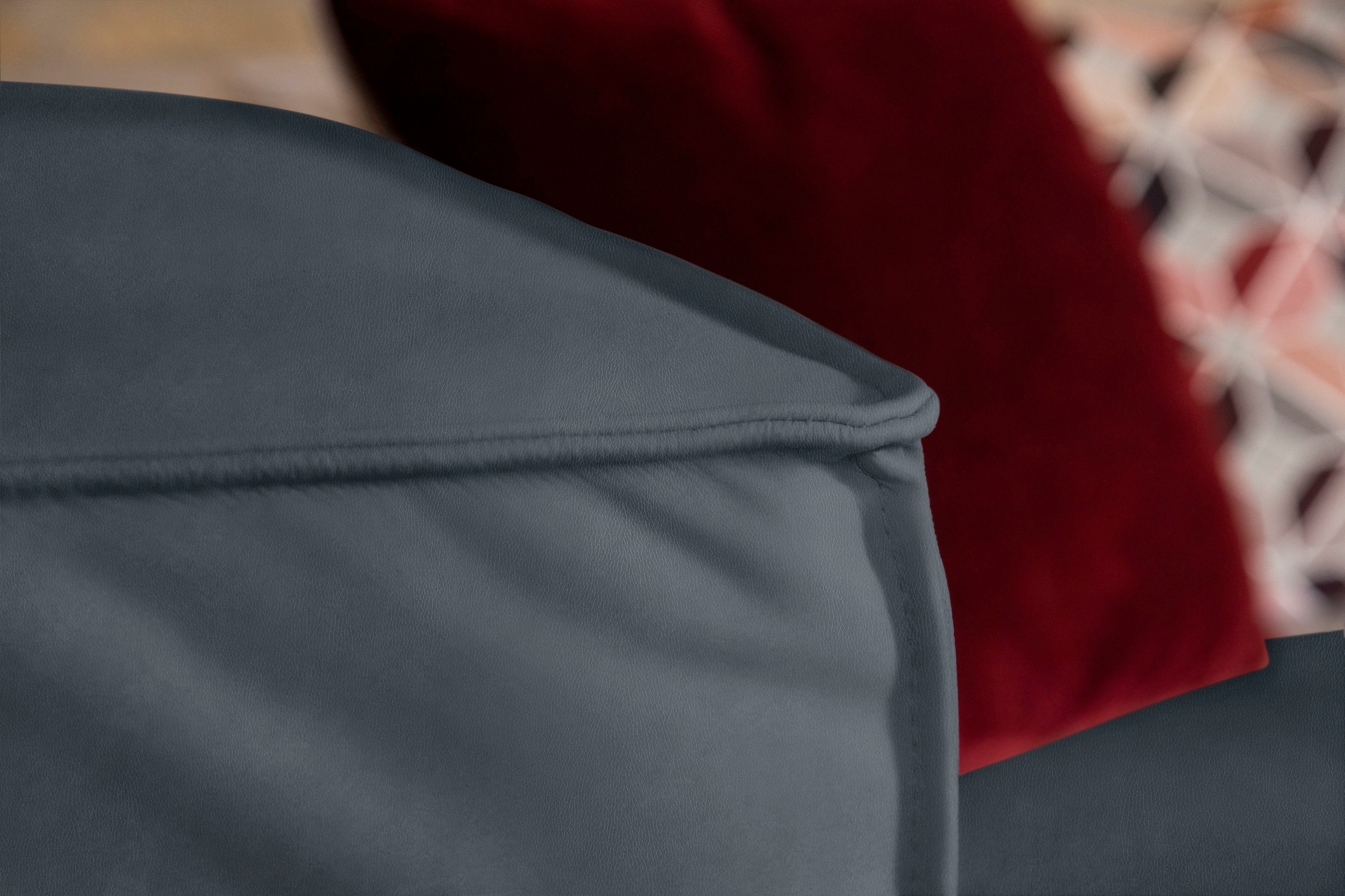 W.SCHILLIG Ecksofa »around-the-block«, (Spar-Set), inklusive Hocker, mit eleganter Biese, mit Federkern