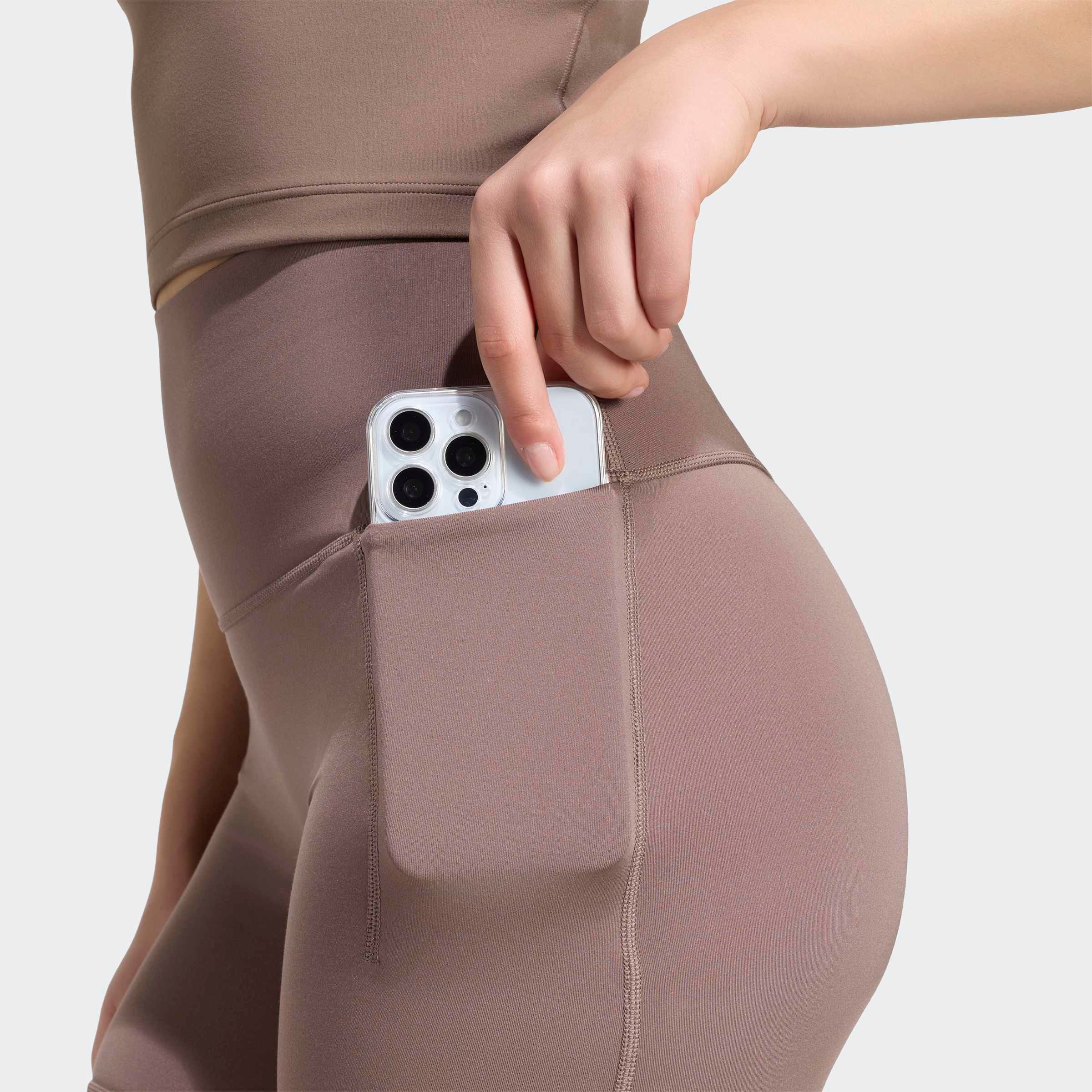 adidas Performance Shorts »3-STREIFEN STUDIO ALL ME BOOTY LEGGINGS, KURZ«