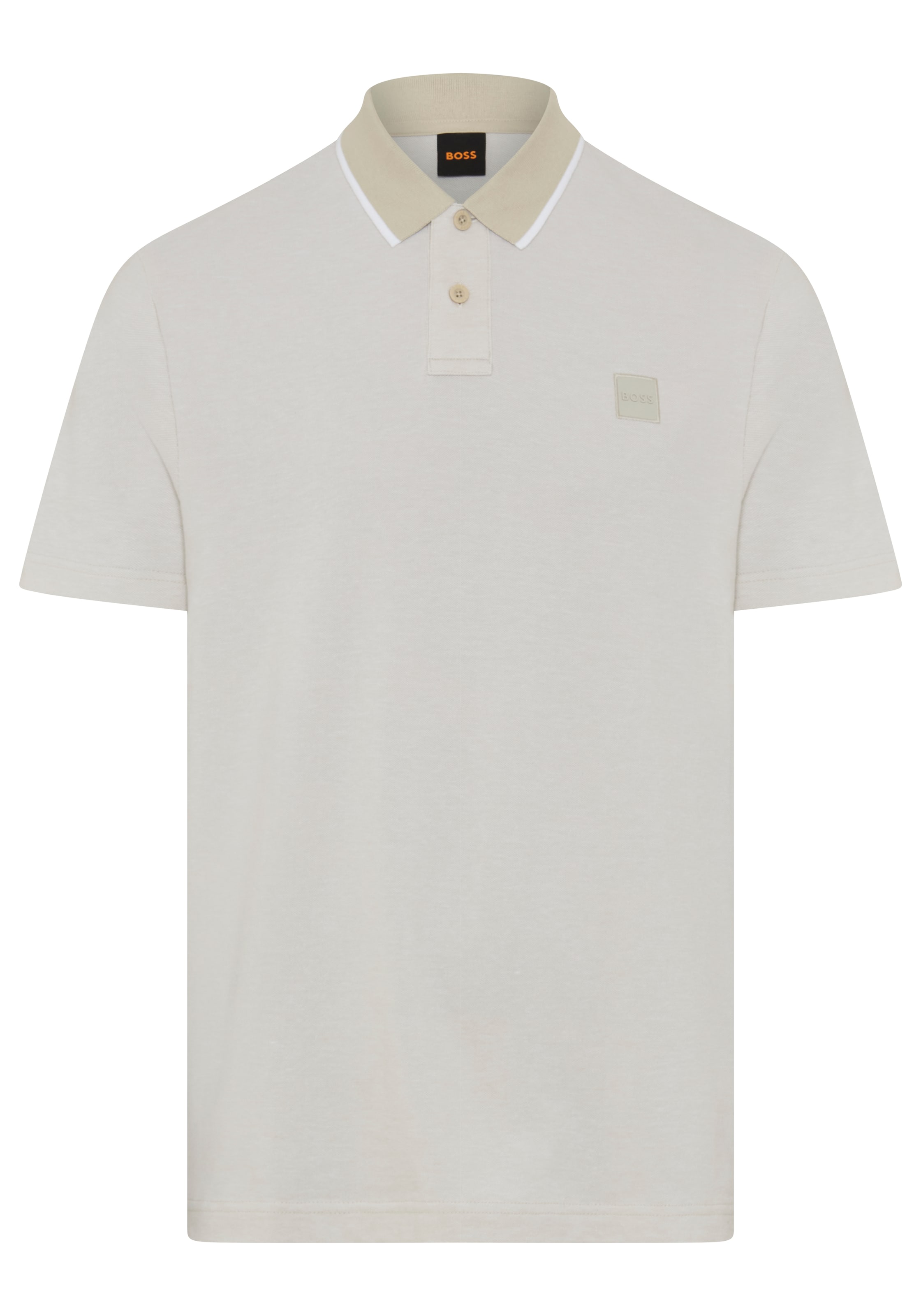BOSS ORANGE Poloshirt »Passerford Regular Fit Contrast« Contrast Classic Stretch Pique Polo, pflegeleicht