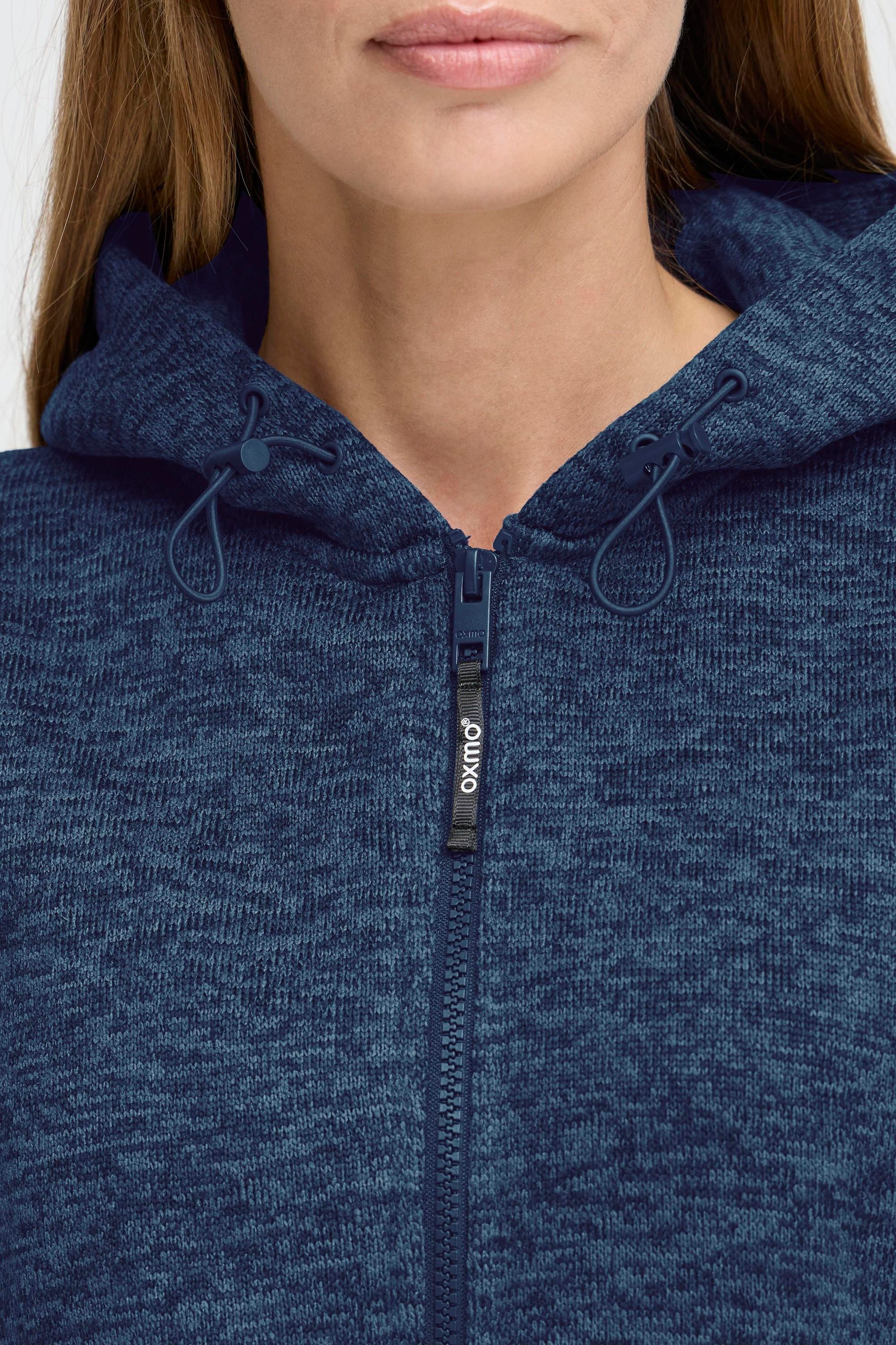 OXMO Fleecejacke »Fleecejacke OXELFE HOODED«