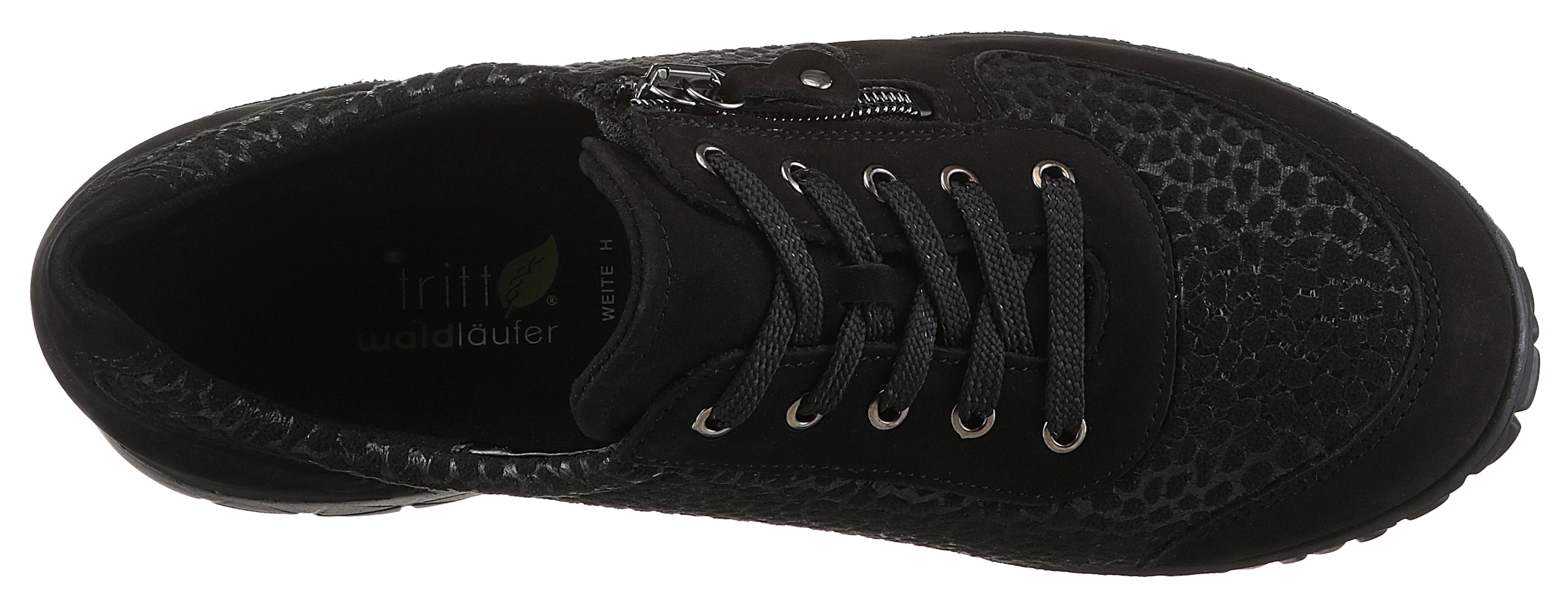 Waldläufer Schnürschuh »HAVY-Soft«, Freizeitschuh, Halbschuh, Komfortschuh mit Reißverschluss, H-Weite