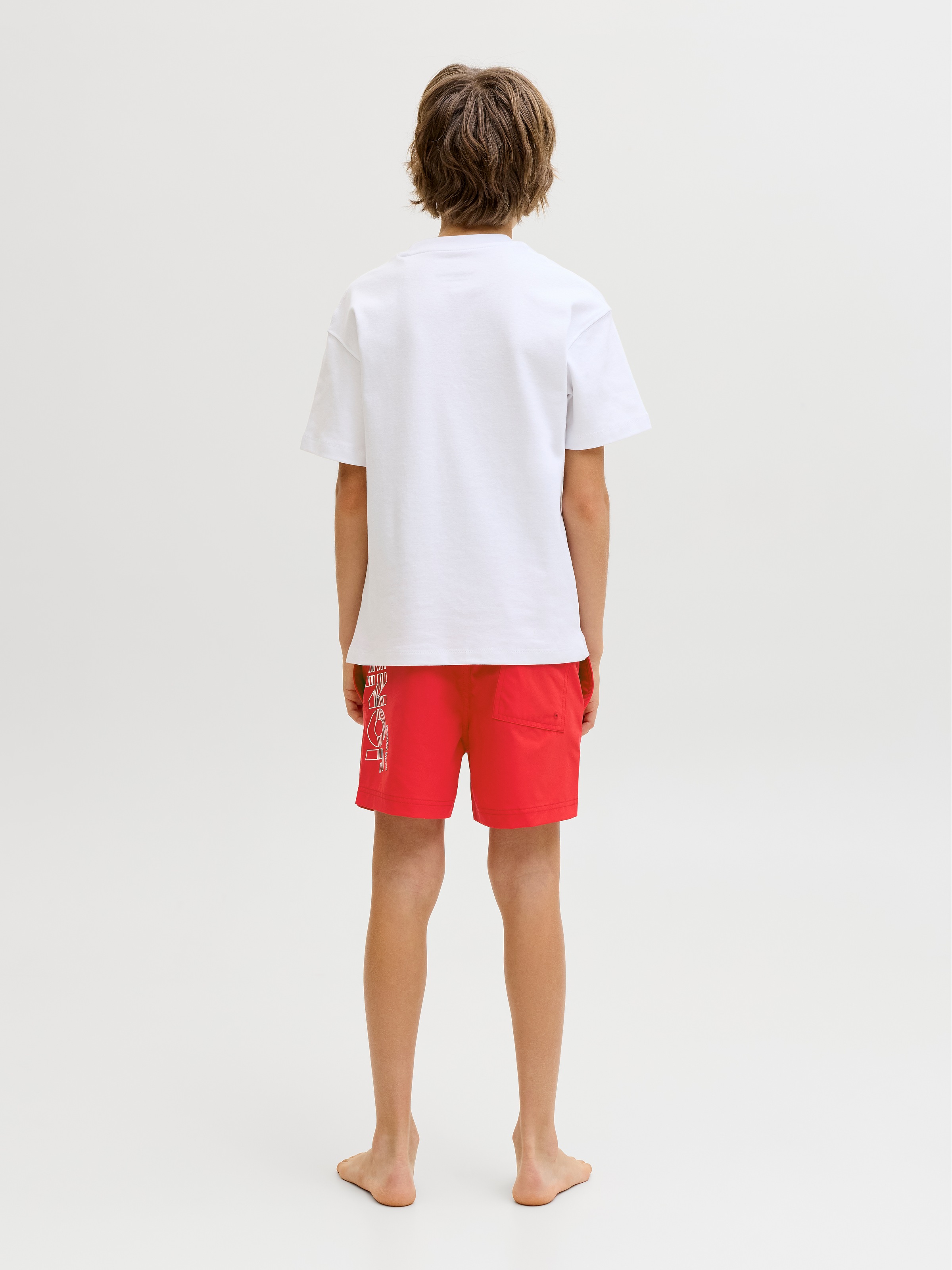 Jack & Jones Junior Badeshorts »JPSTMAUI WAVE LOGO SWIM SHORTS SN JNR«