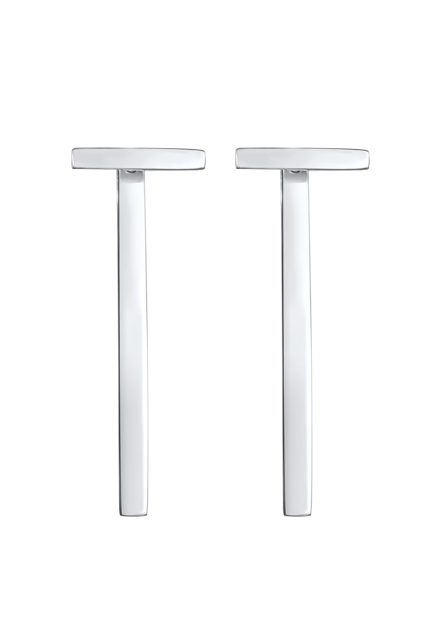 Elli Paar Ohrstecker »Ohrringe Basic Hänger Geo Stab Look 925 Silber«