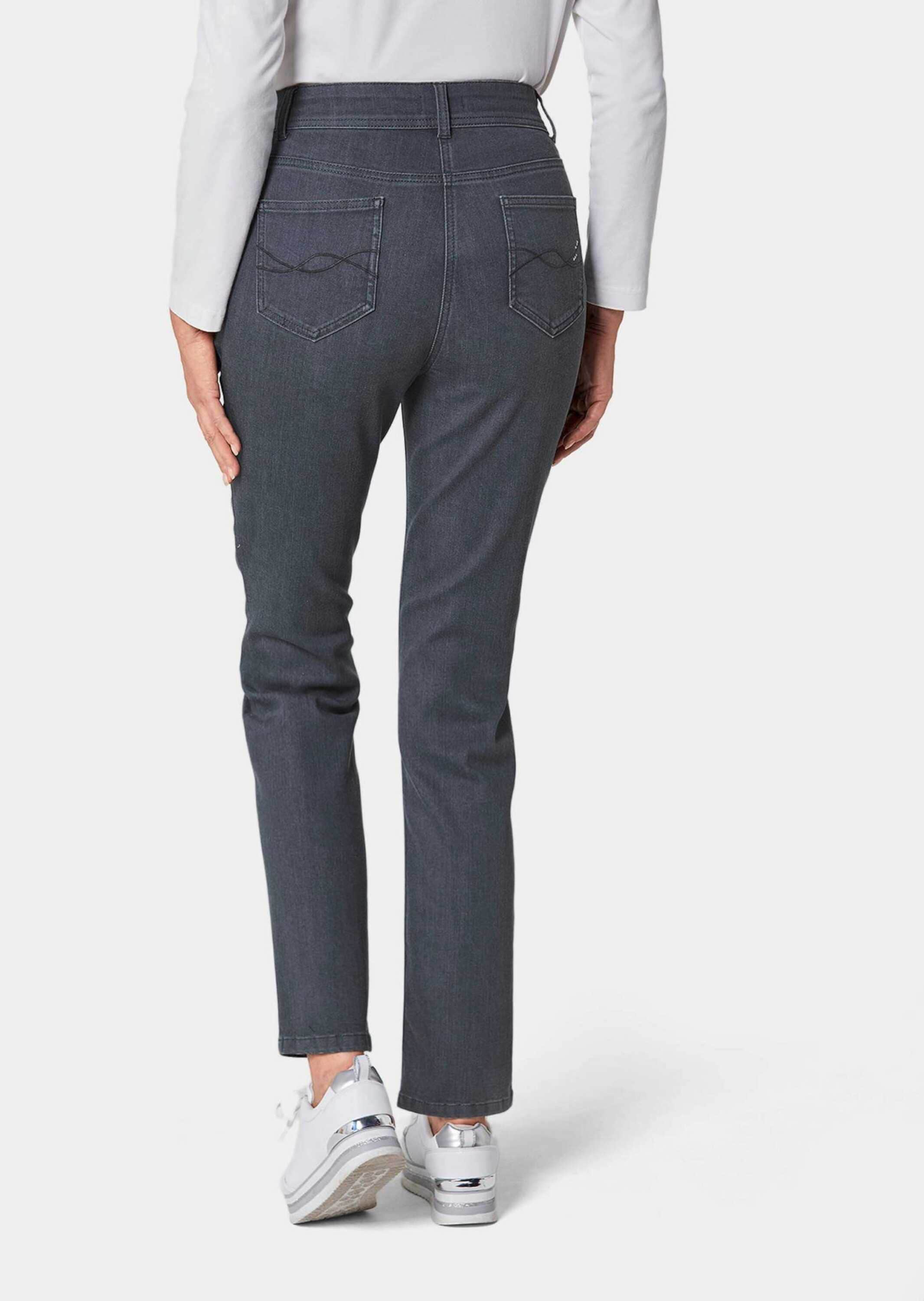 GOLDNER Regular-fit-Jeans »Hose mit Bauchweg-Effekt Superbequeme Hose mit Bauchweg-Effekt«