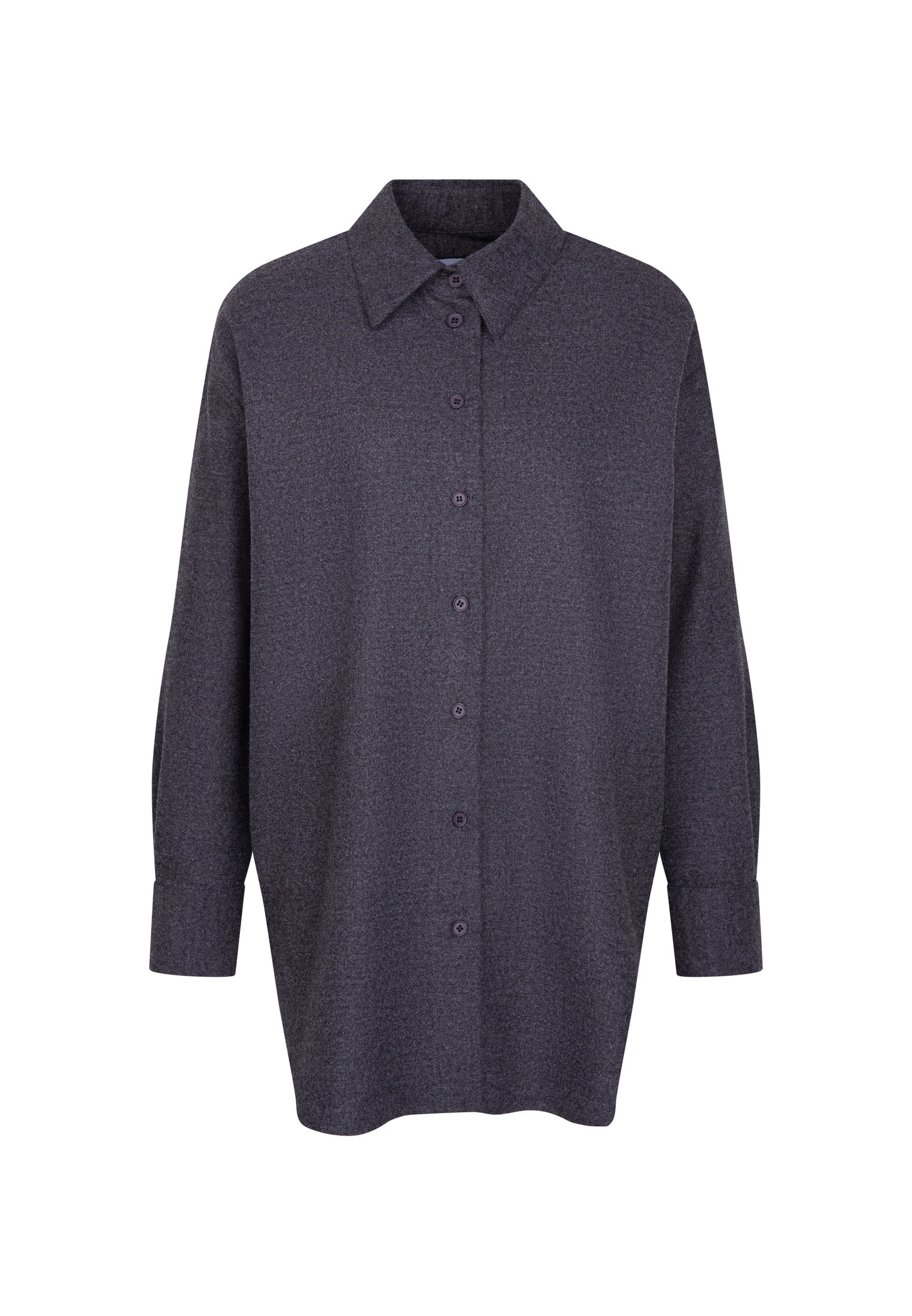 seidensticker Outdoorbluse 1/1 Kragen Flanell