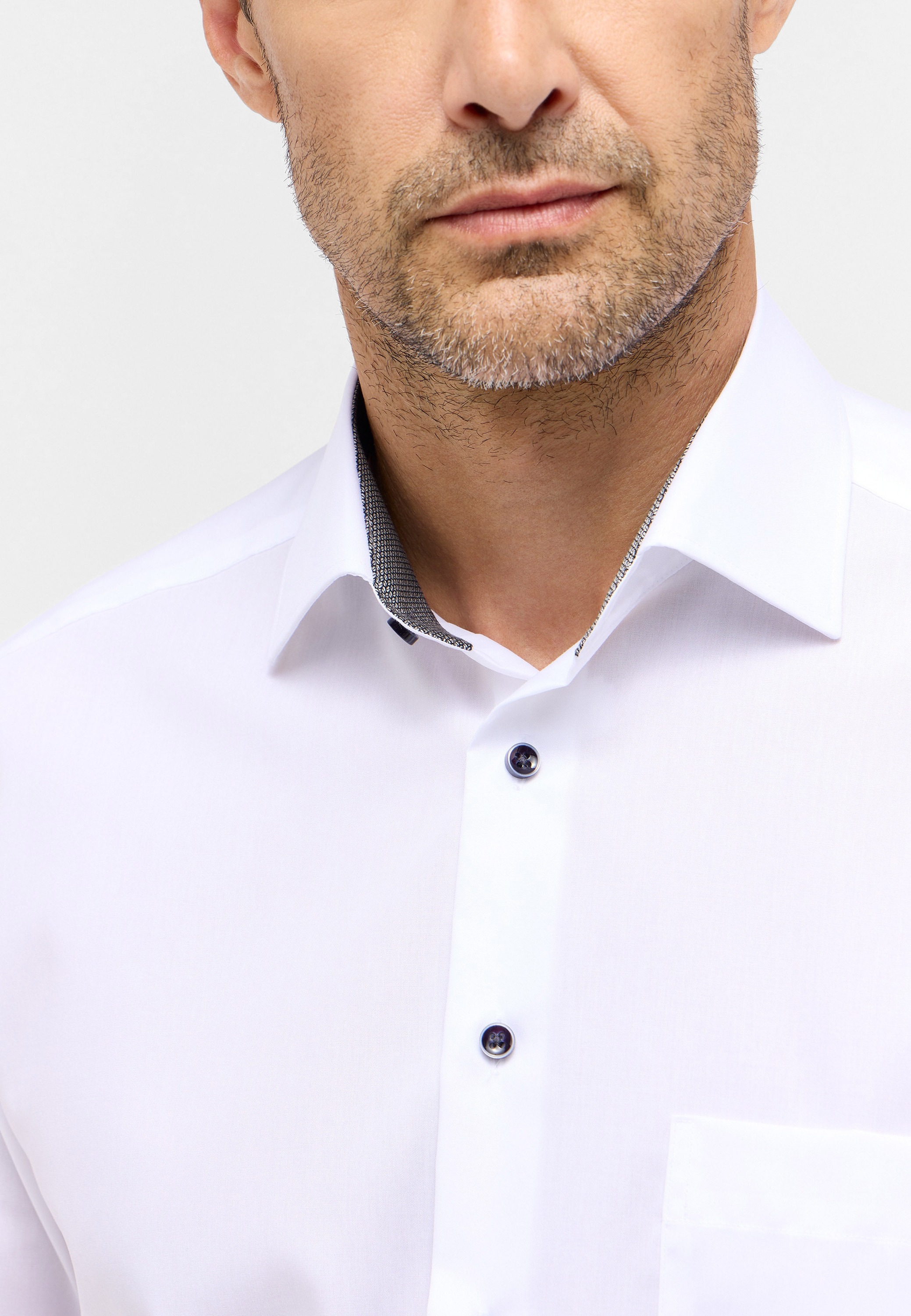 Eterna Langarmhemd »COMFORT FIT« NON IRON (bügelfrei)