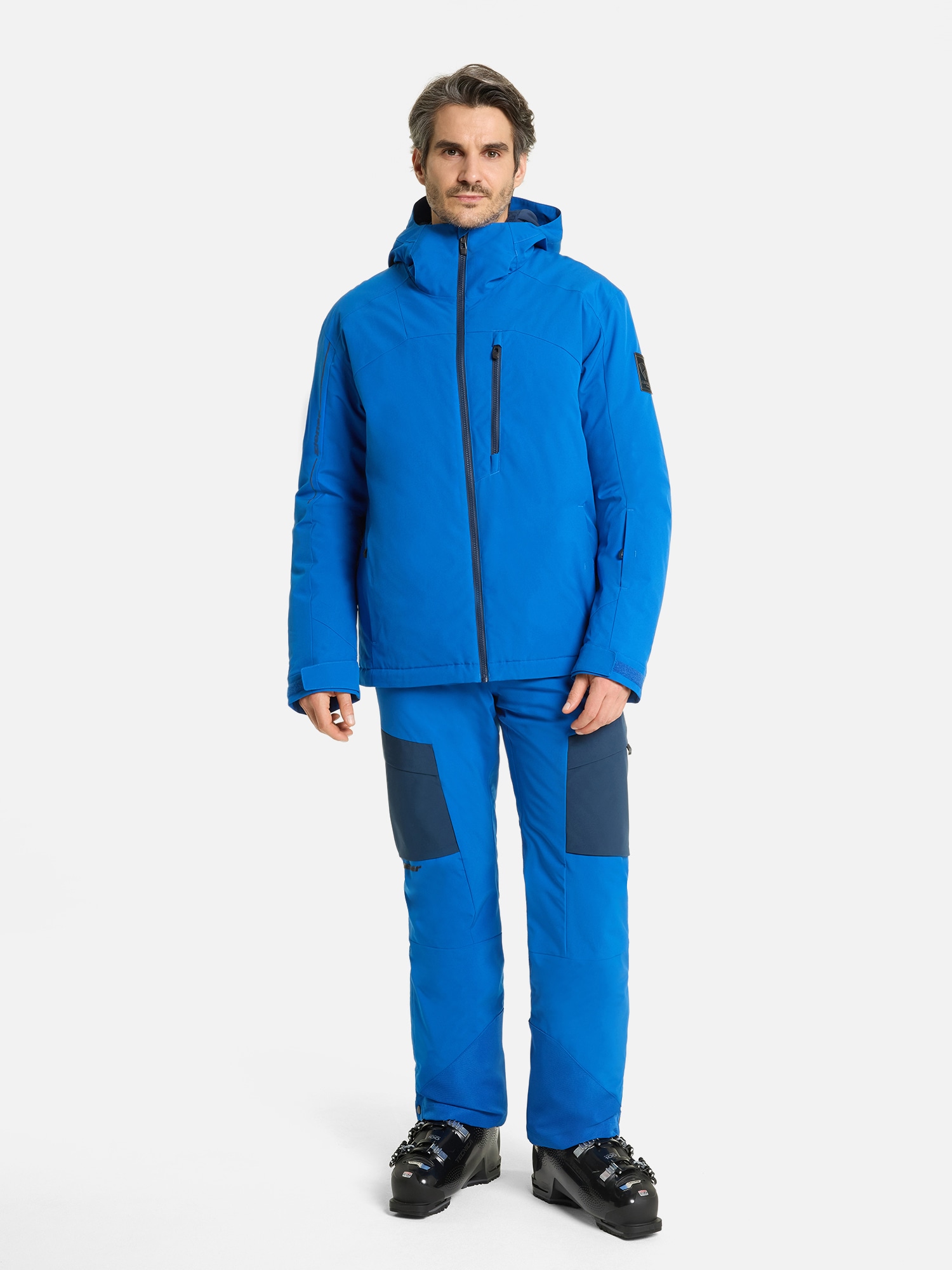 Ziener Skijacke »TAPTI-Z AQUASHIELD® HERREN« wasserdicht, winddicht, atmungsaktiv, elastisch, Kapuze