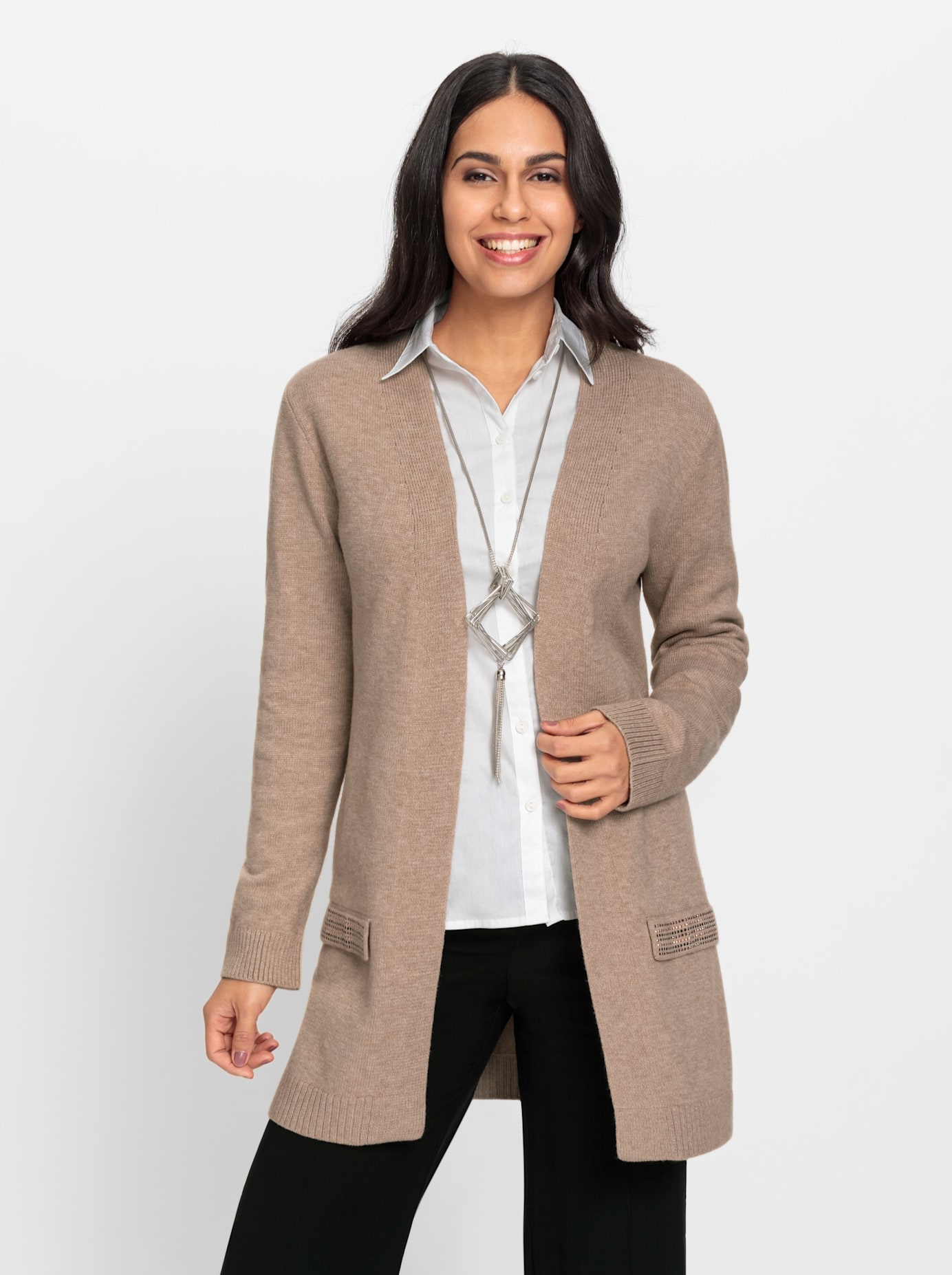 Inspirationen Longstrickjacke