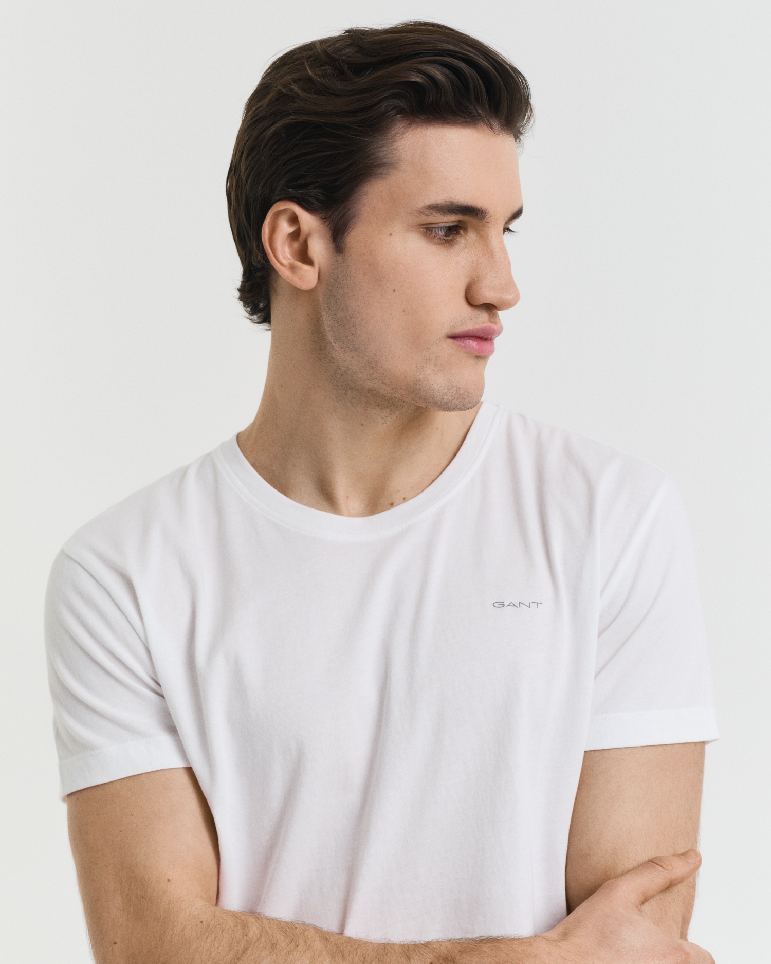 Gant Kurzarmshirt »C-NECK T-SHIRT 2-PACK«, Mit Rundhalsausschnitt