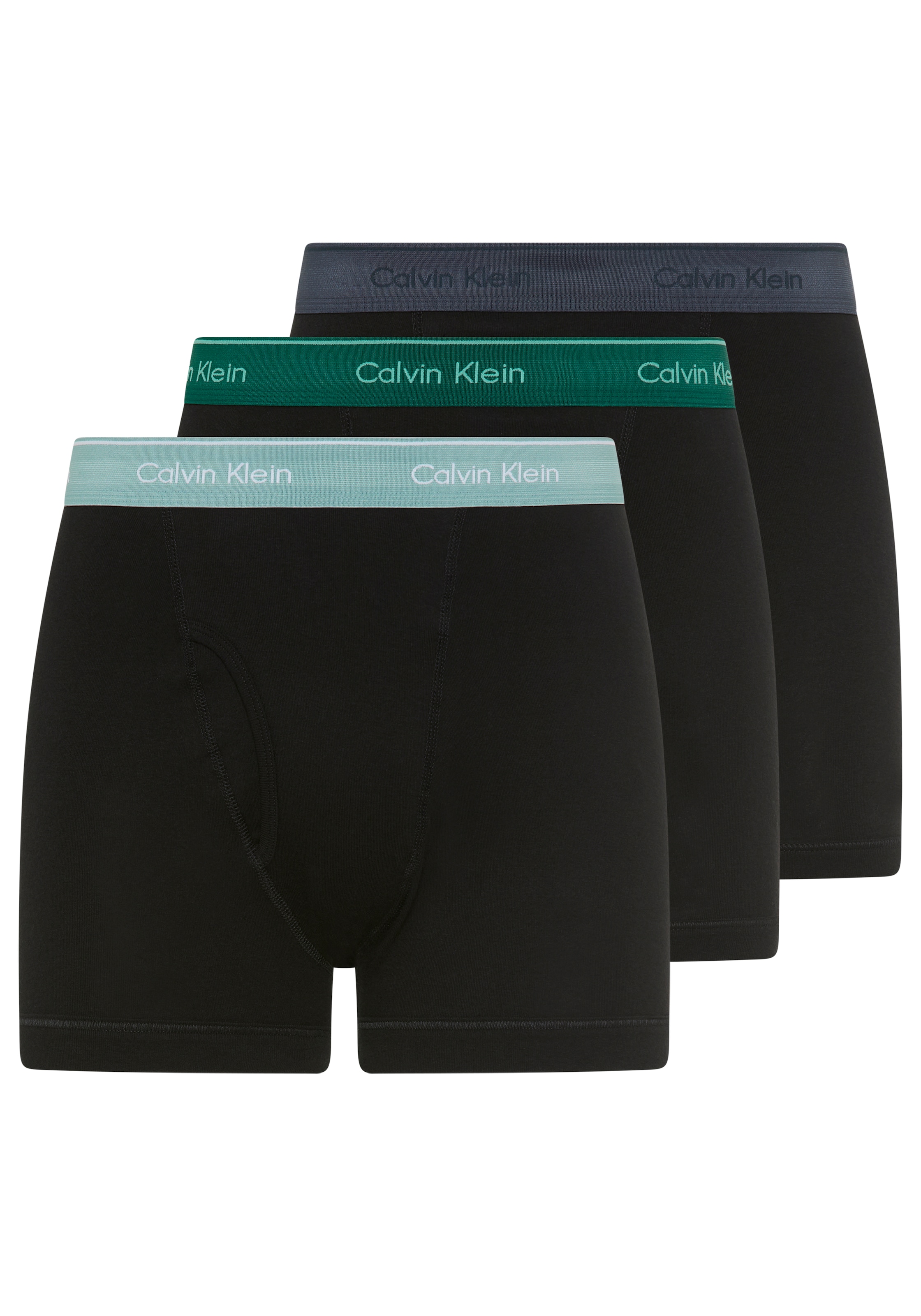 Calvin Klein Underwear Boxer »BOXER BRIEF 3PK«, (Packung, 3er-Pack), mit Logo-Elastikbund (3 Stück)