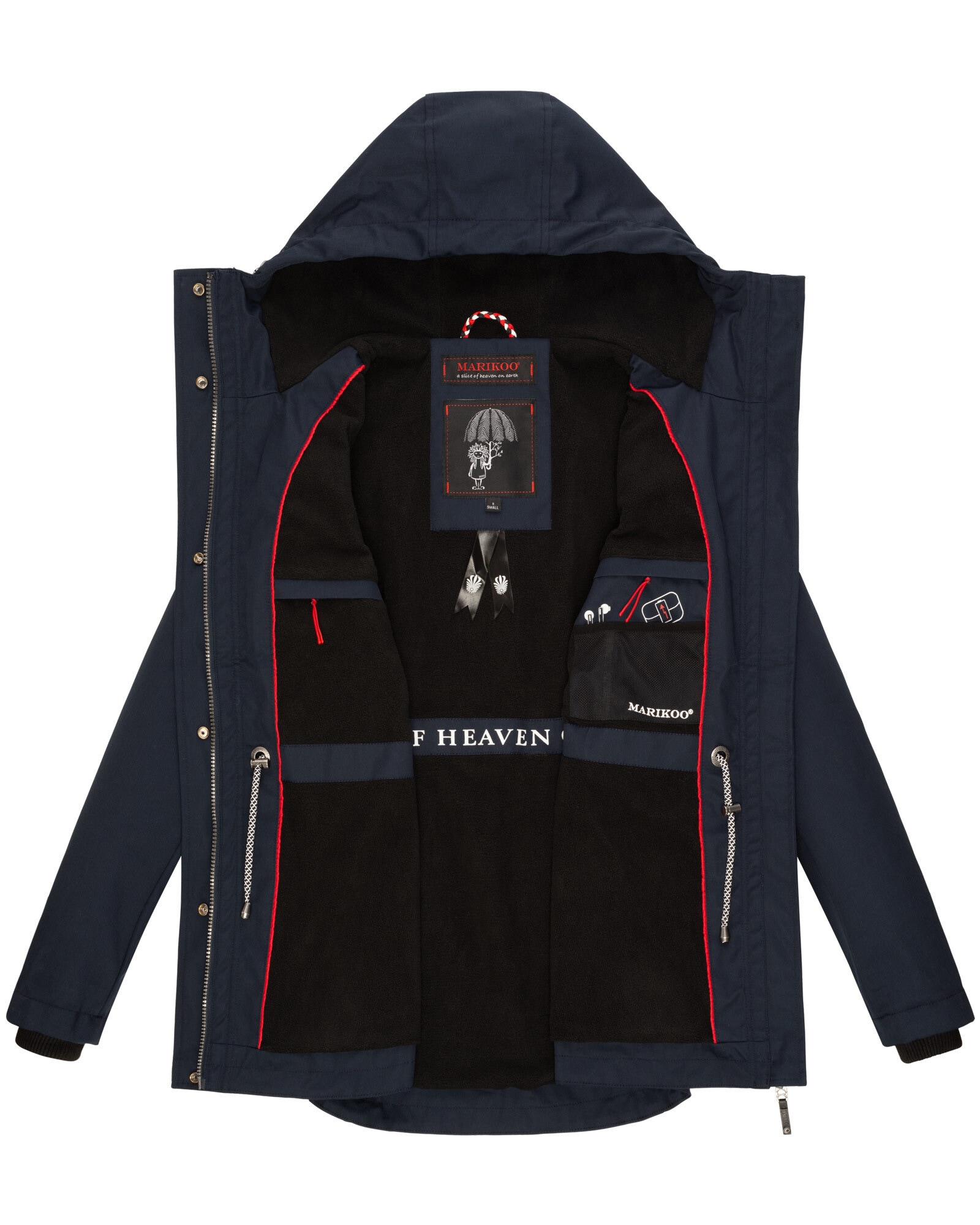 Marikoo Outdoorjacke »Marikoo Babetaa Princess Damen Winterjacke B931«