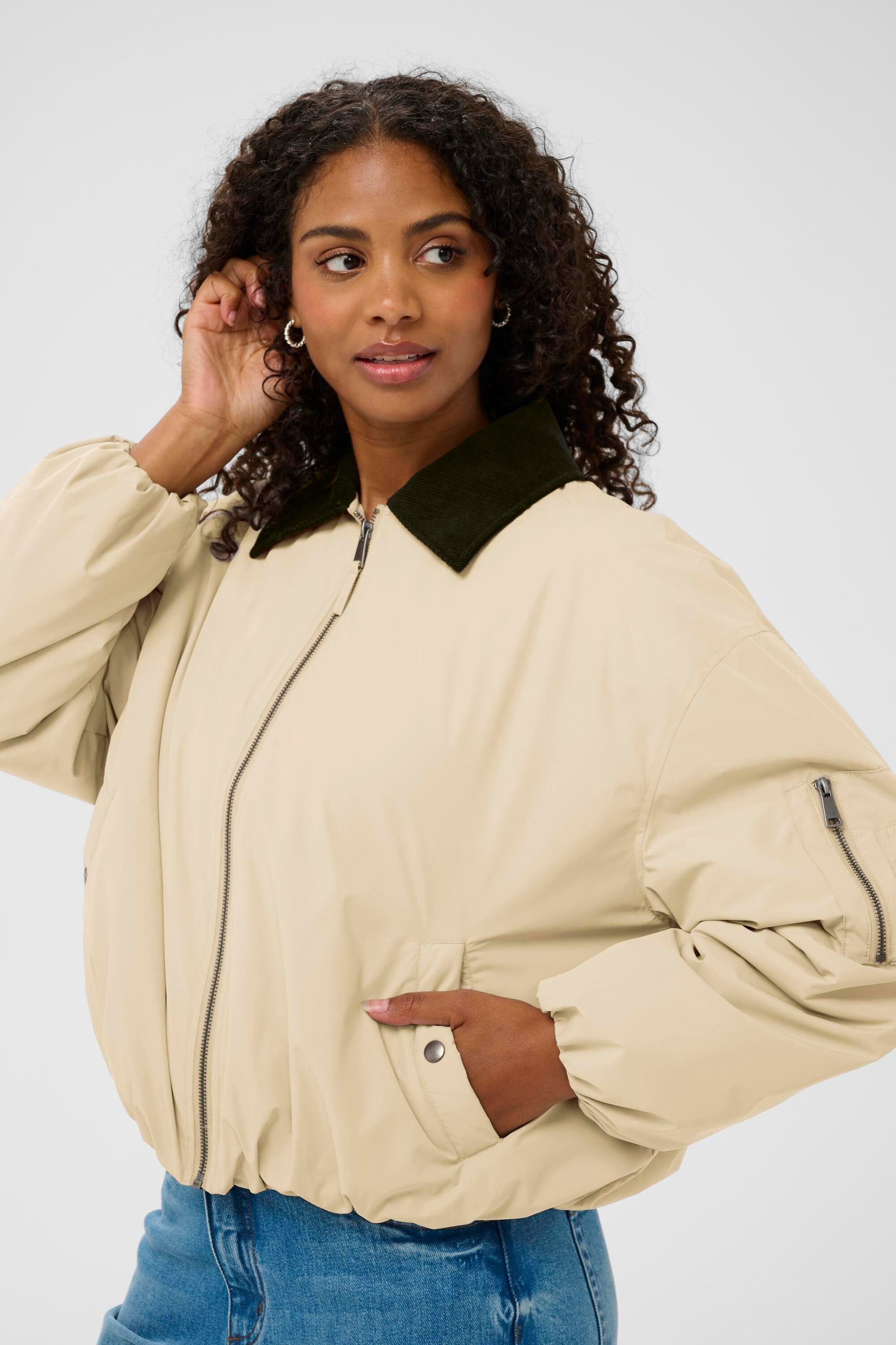KAFFE Wintermantel »Jacke KAroska«