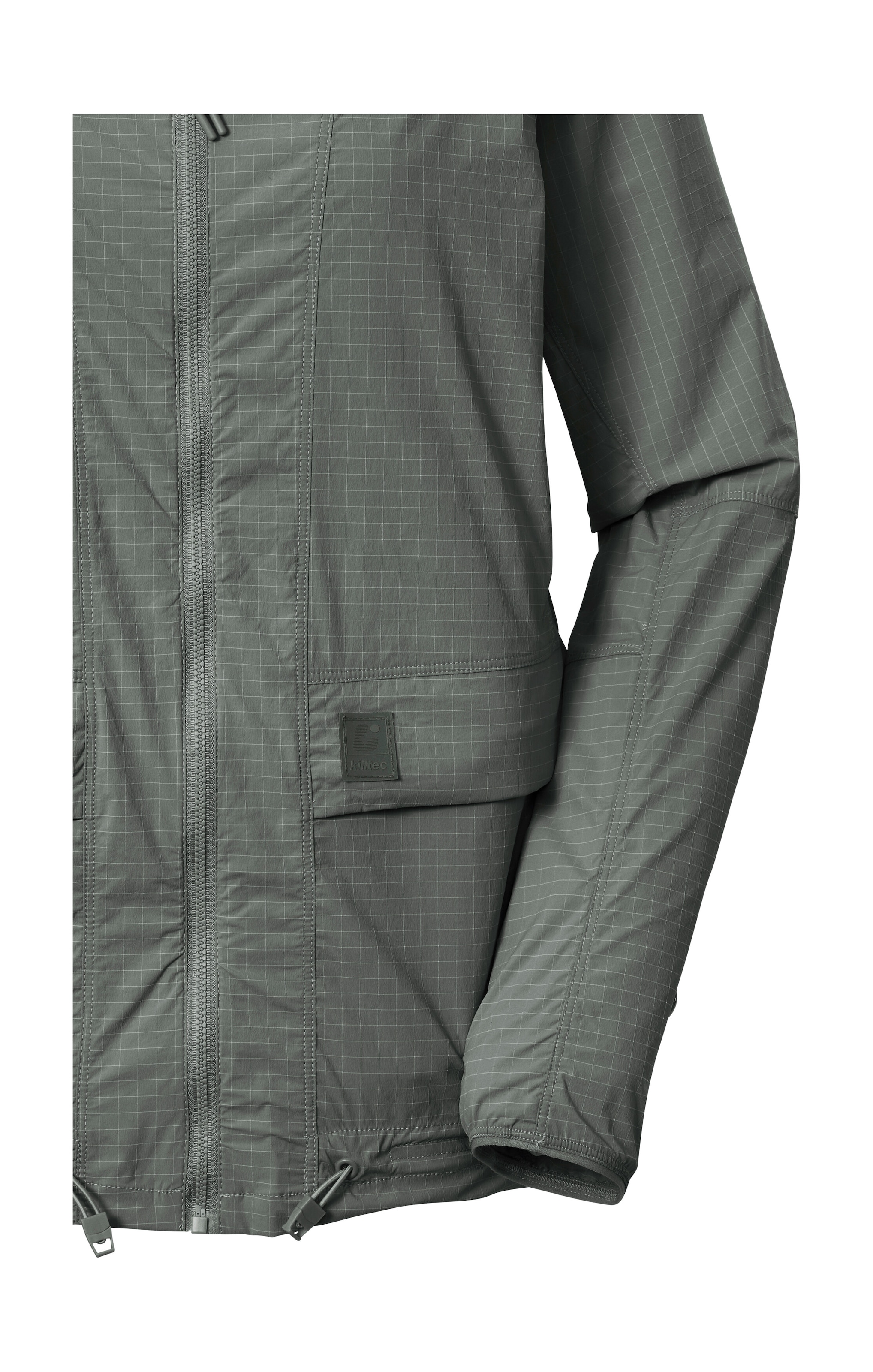 Killtec Funktionsjacke »KOS 166 WMN JCKT« Wasserabweisende, atmungsaktive Damenjacke mit Kapuze