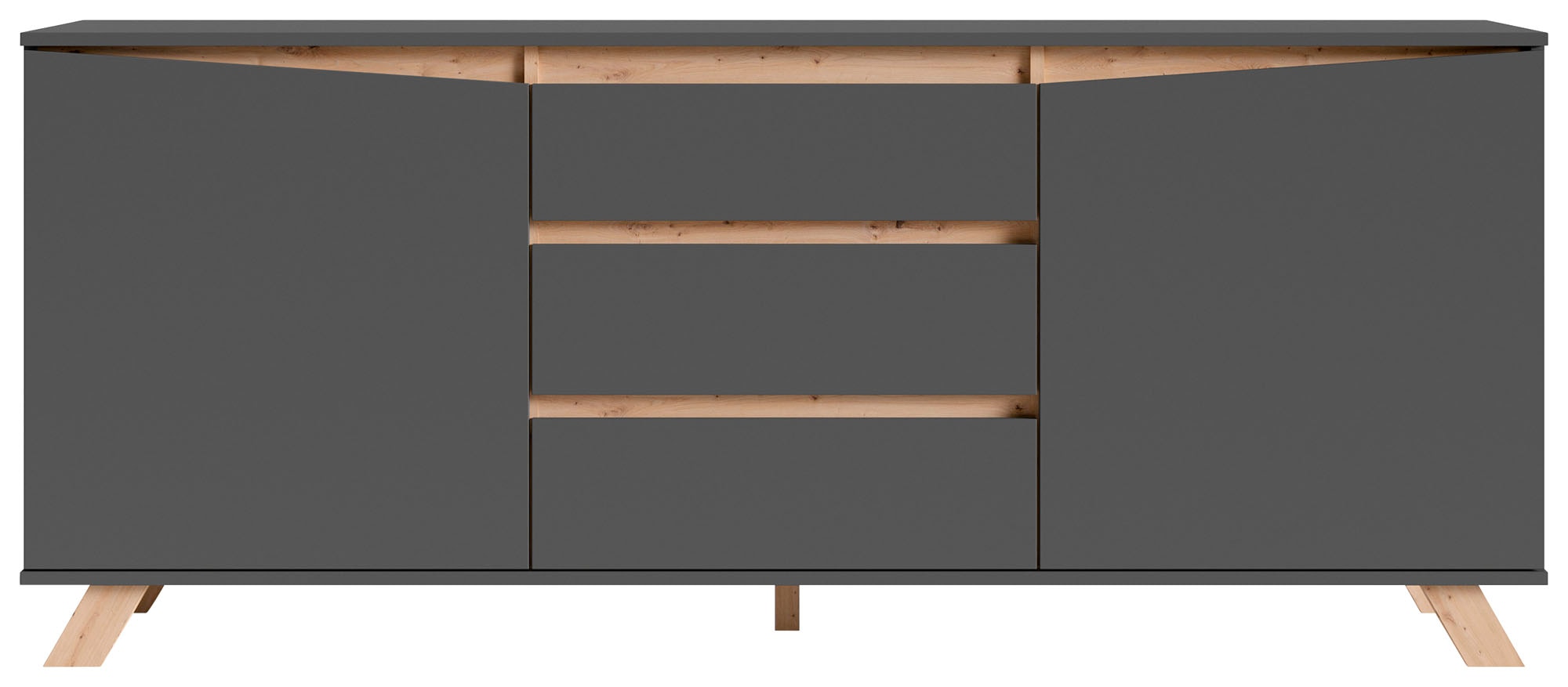 byLIVING Sideboard »Valentin«, Breite 160 und 180 cm