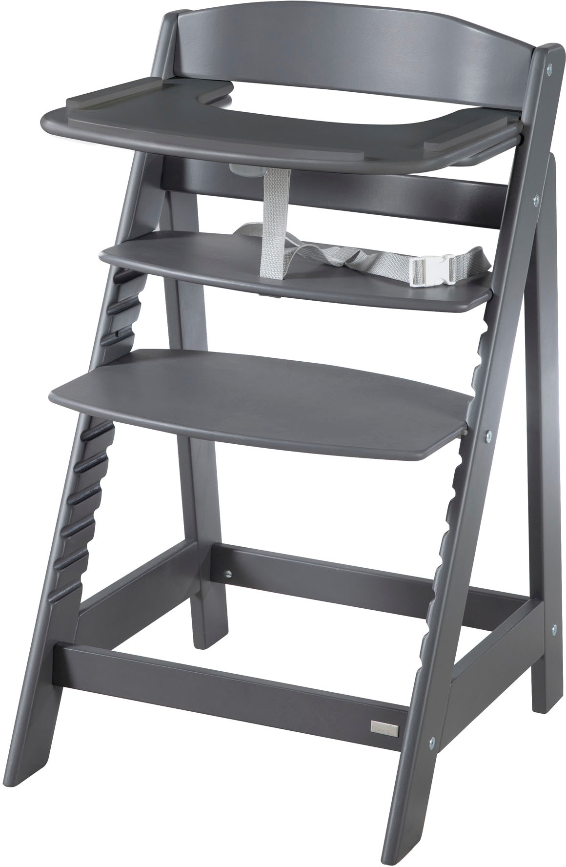 roba® Hochstuhl »Sit Up Flex, anthrazit«, aus Holz